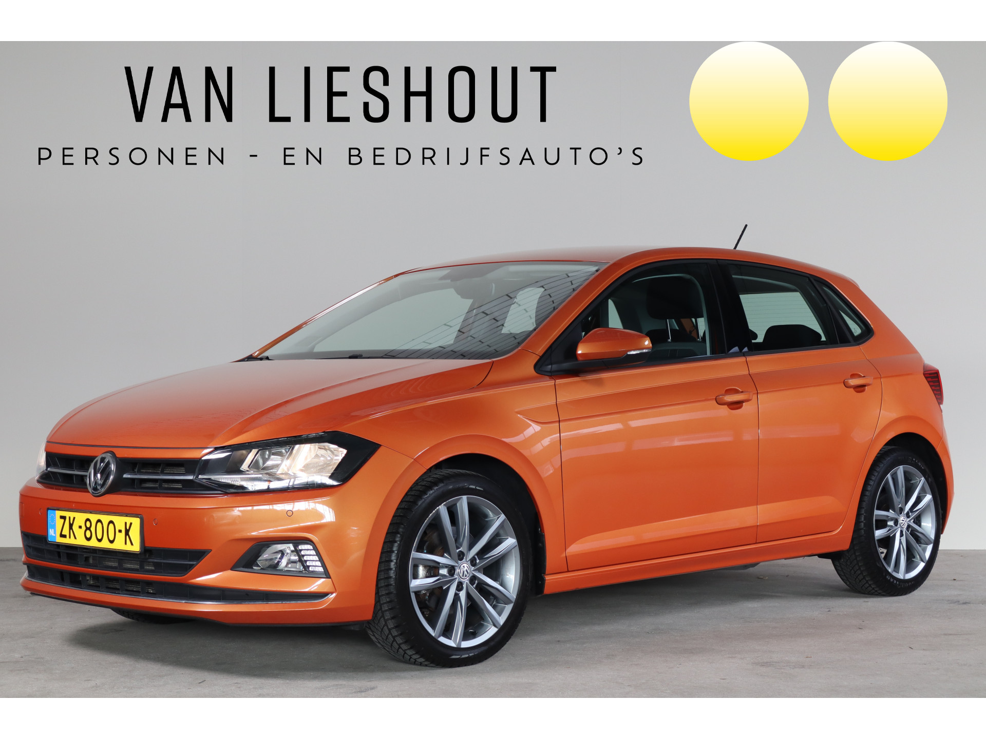 Volkswagen Polo 1.0 TSI Highline NL-Auto!! Dig.Display I Dode-Hoek I Stoelverwarming bij viaBOVAG.nl