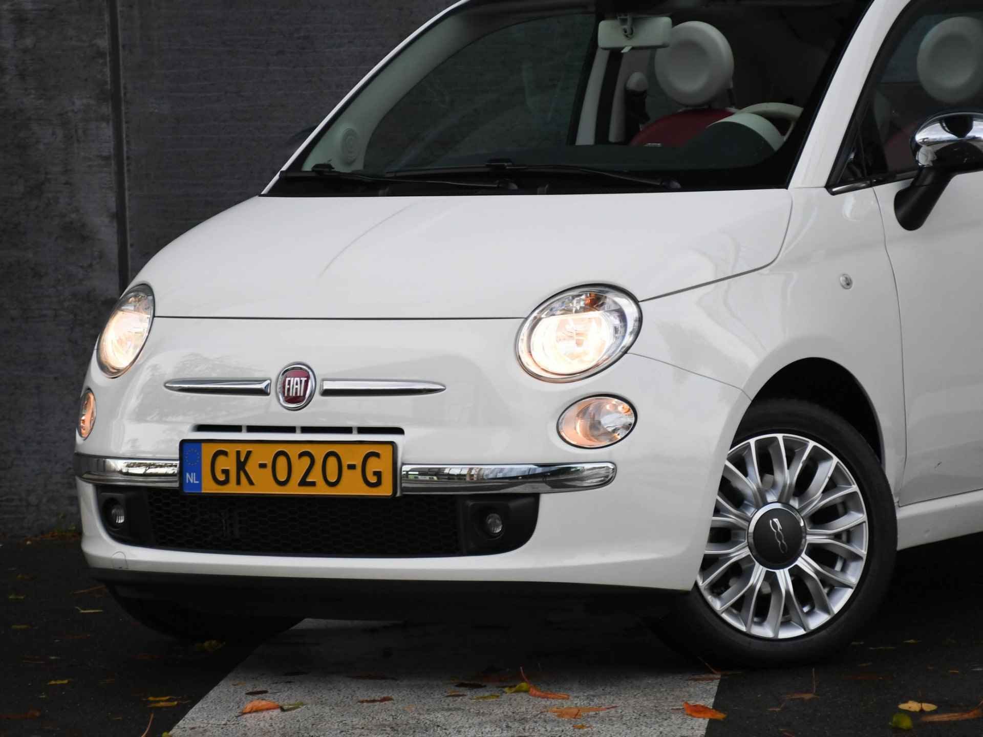 Fiat 500 C Lounge 0.9 TwinAir Turbo 80pk AIRCO | 15''LM | LEDEREN BEKLEDING | CLIMA | USB | 12MND GARANTIE - 2/24