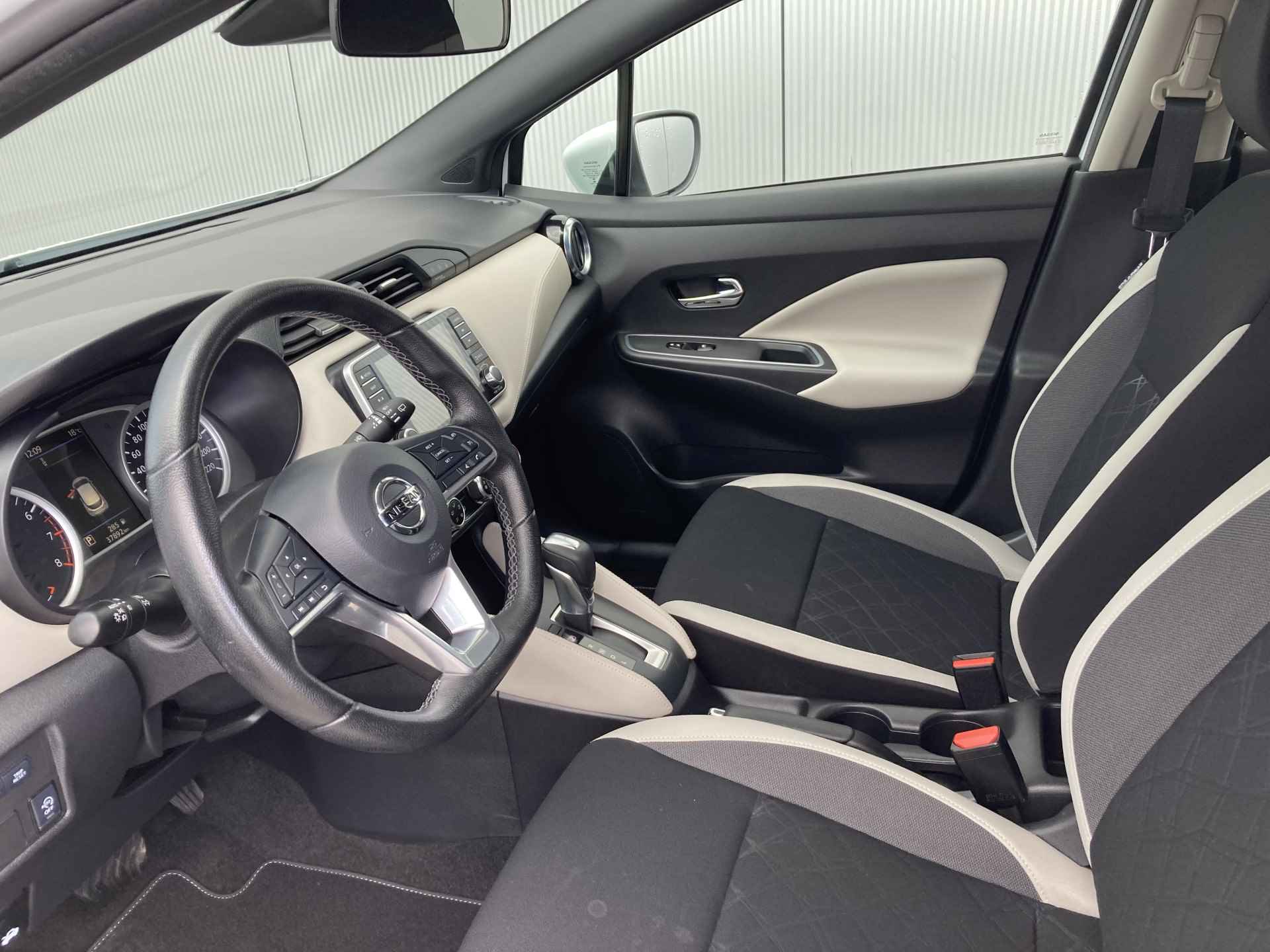 Nissan Micra 1.0 IG-T DCT Automaat N-Connecta Navigatie, Cruise Control, Airco, 16"Lm, Achteruitrijcamera - 9/20