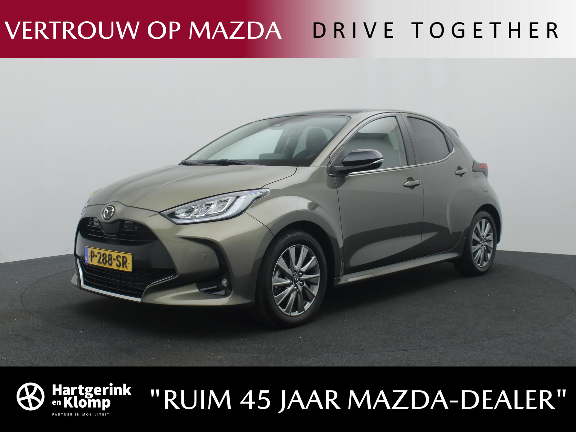 Mazda 2 Hybrid 1.5 Select automaat met panoramadak : dealer onderhouden en 24 maanden verlengde garantie bij viaBOVAG.nl