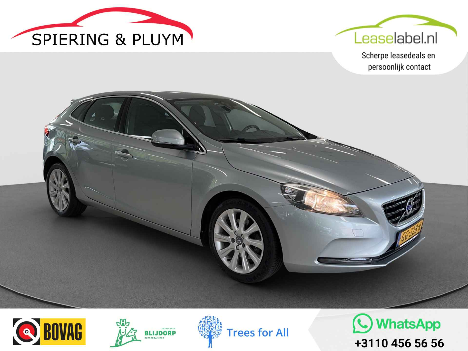 Volvo V40 1.6 T4 Momentum | 180pk | trekhaak | pdc | automaat | navi! - 1/35