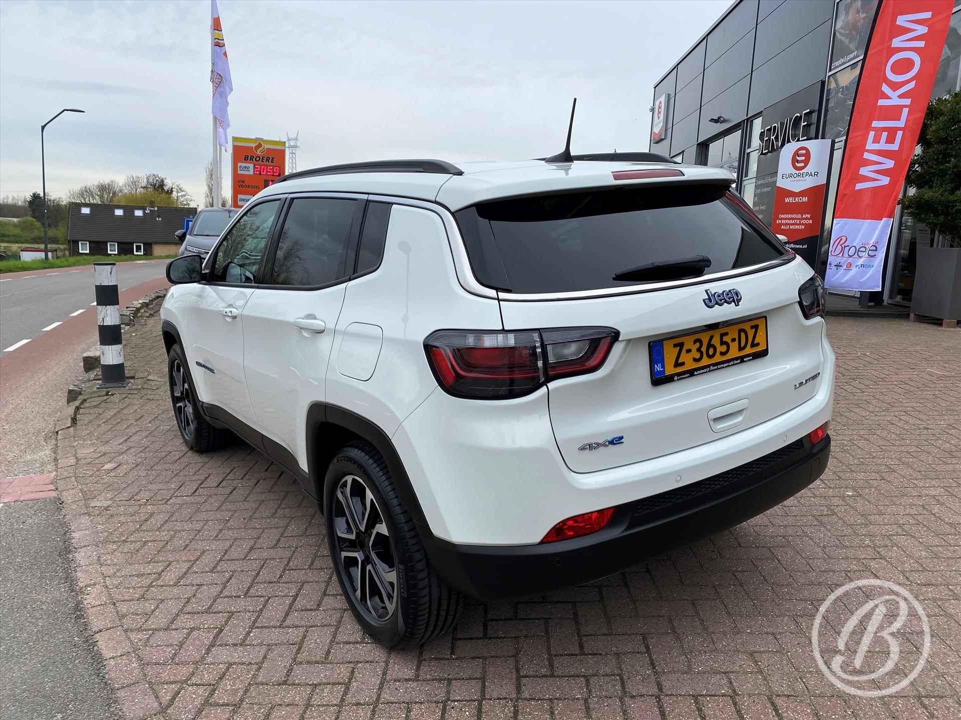 Jeep Compass 1.3T 4XE PHEV 190pk EAWD Aut Night Eagle | adaptive cruise control, camera. pdc v&a, mode 2 laadkabel, dab, navigatie, climate control - 4/62