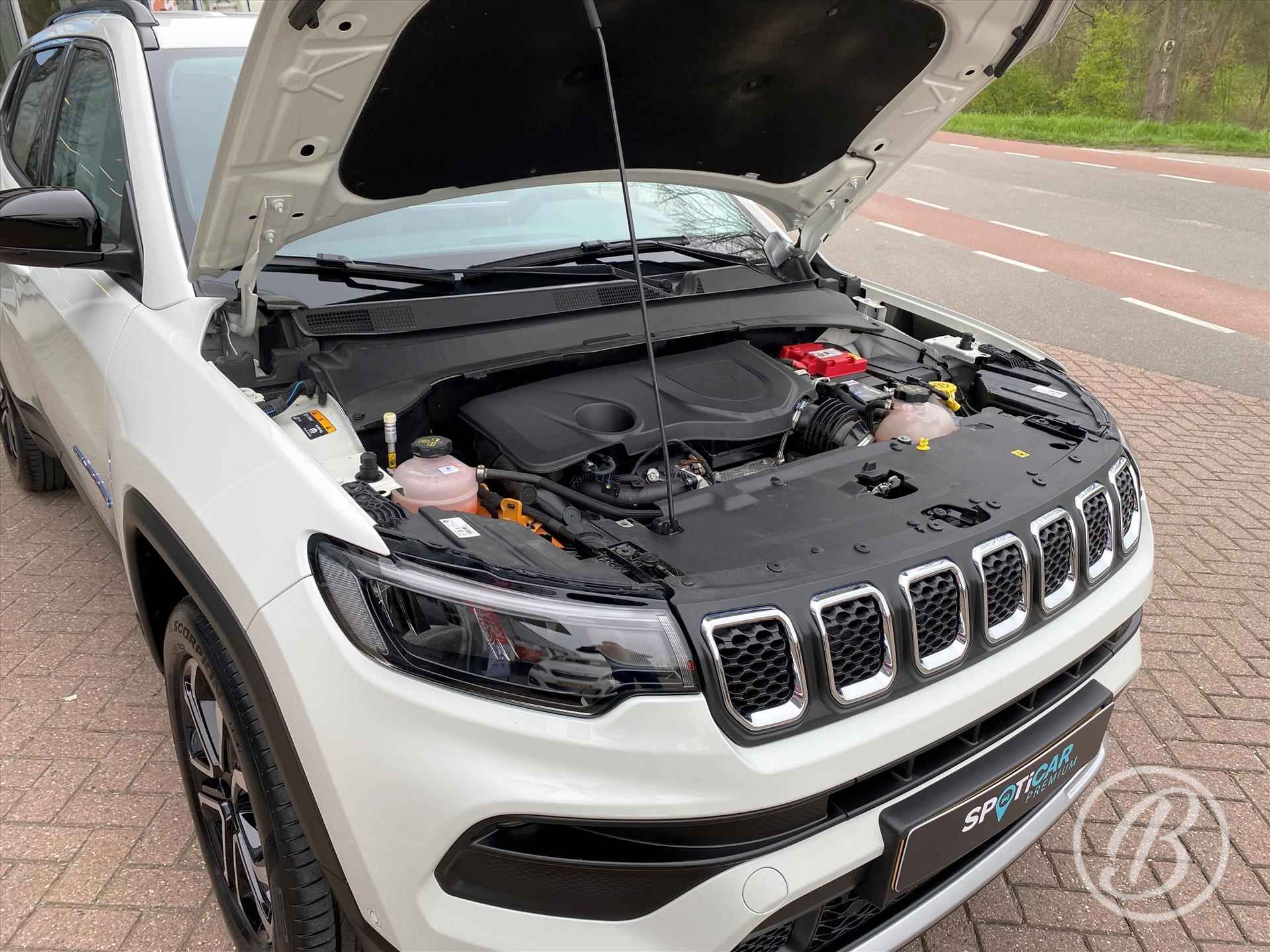 Jeep Compass 1.3T 4XE PHEV 190pk AWD Aut Night Eagle | adaptive cruise control, camera. pdc v&a, mode 2 laadkabel, dab, navigatie via apple carplay of android auto - 47/62