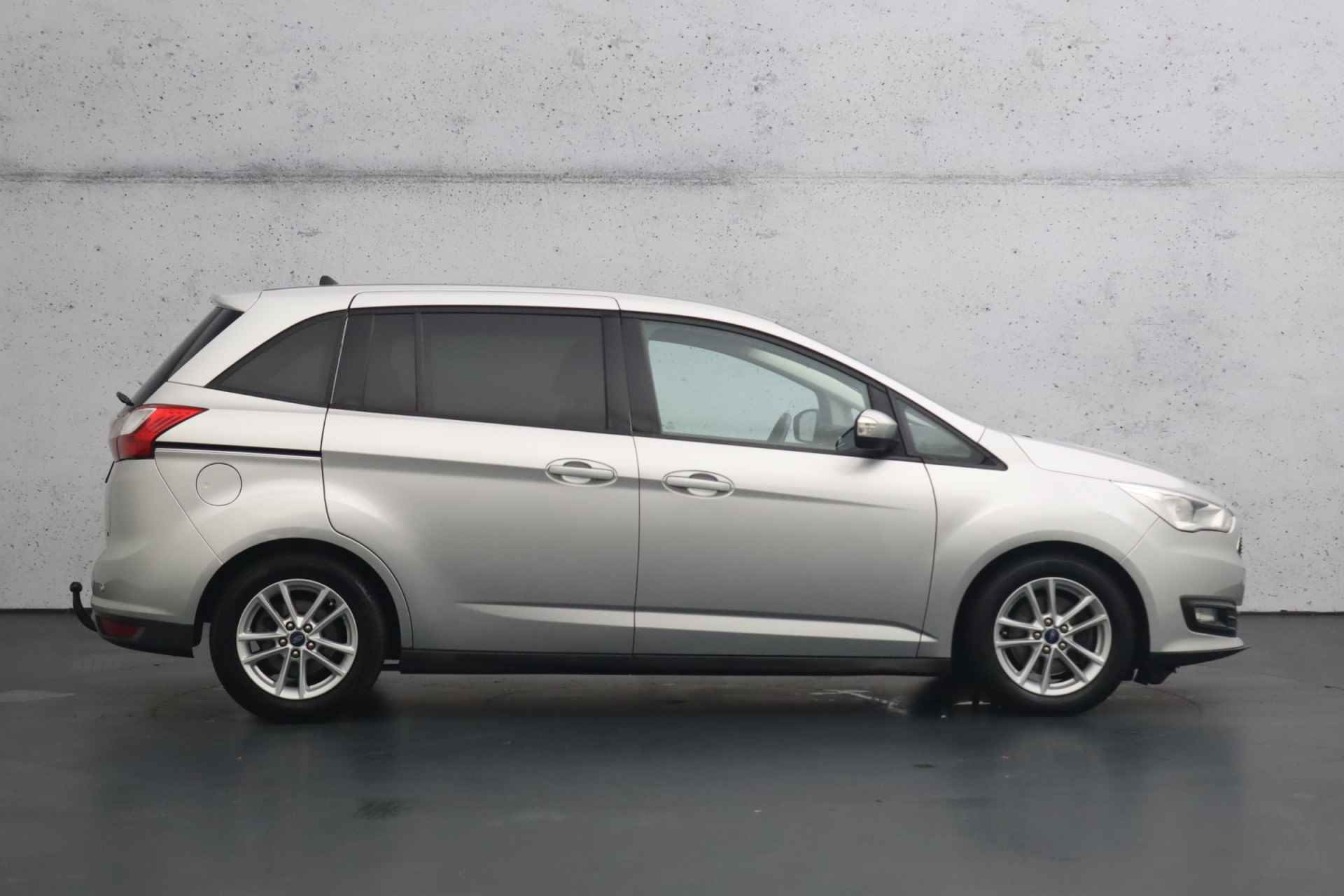 Ford Grand C-Max 1.0 Trend 7p. | Apple Carplay | Navigatie | Parkeersensoren | Trekhaak | Bluetooth - 27/31