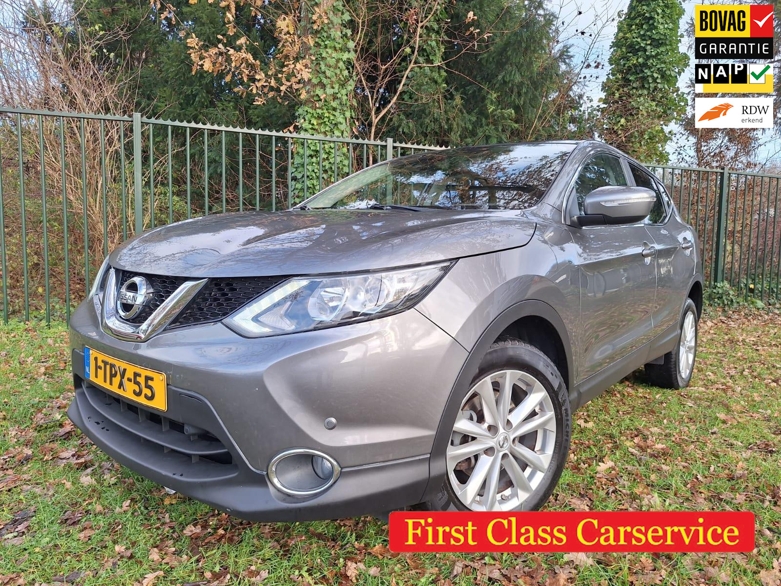 Nissan Qashqai 1.2 Connect Edition | incl Groot onderhoud en Garantie