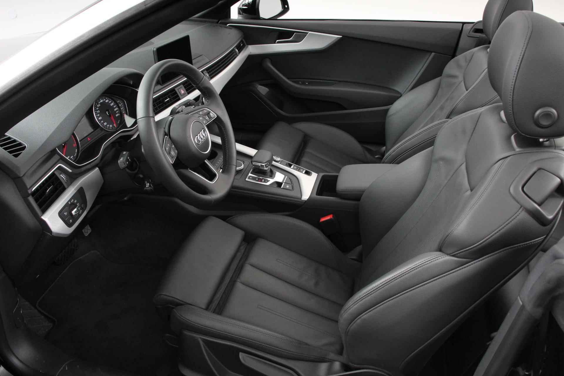 Audi A5 Cabriolet 40 TFSI 2.0 190pk S-tronic Sport | Lederen bekleding | Navigatie | Climate Control | Parkeer sensoren | Lichtmetalen velgen - 9/42