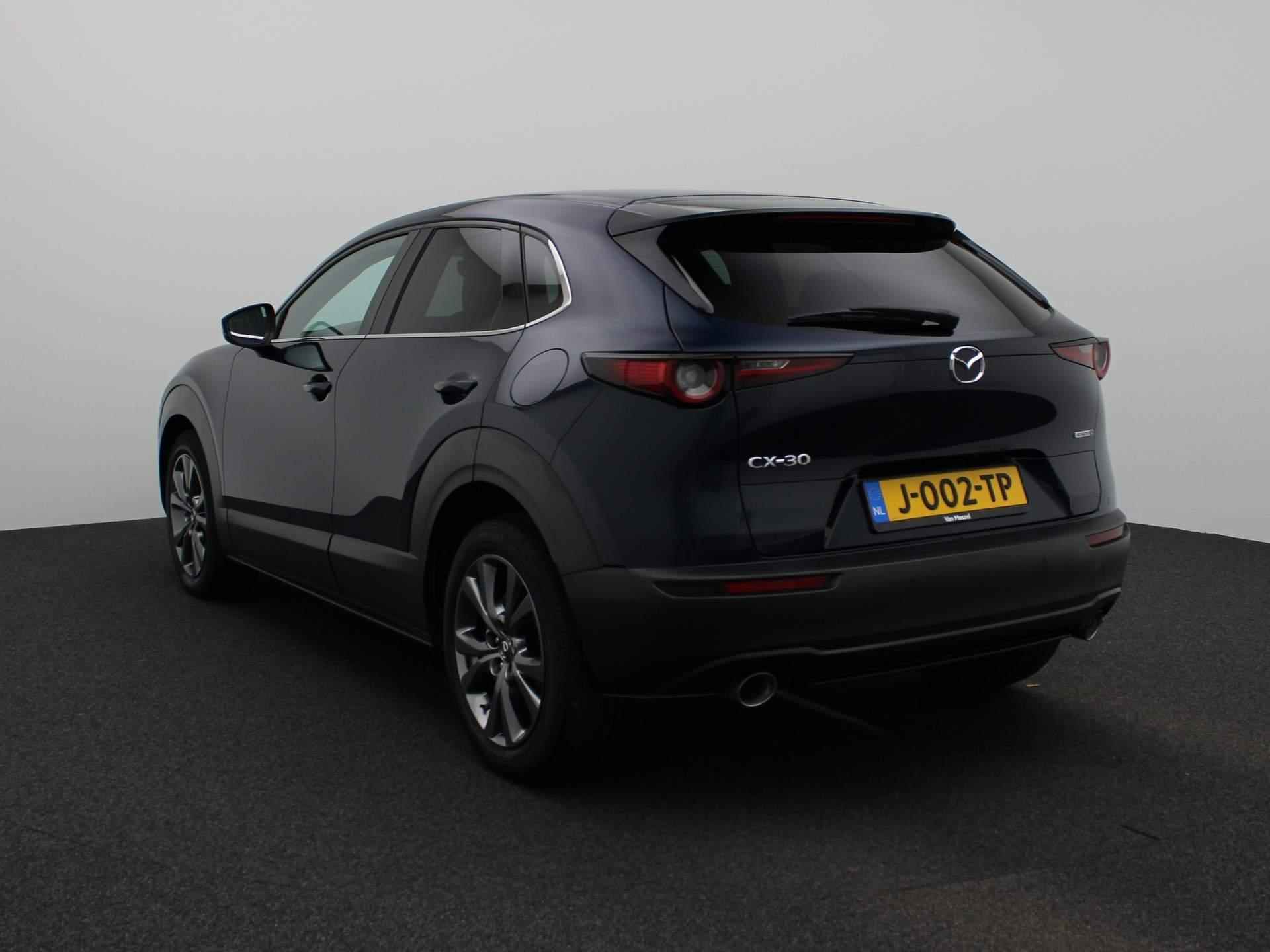 Mazda CX-30 2.0 e-SkyActiv-X M Hybrid Luxury | Automaat | Climate control | Navigatie | Memory Seats | Leder | Stoel/Stuur verwarming | BOSE | LMV | Parkeer sensoren | LED | - 3/46