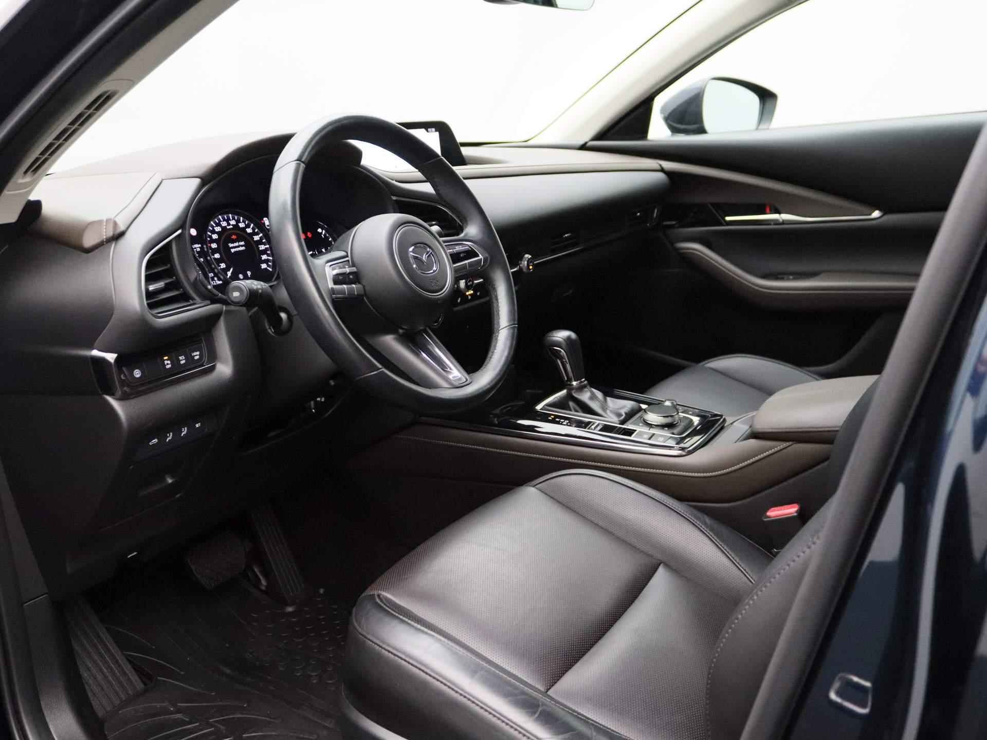 Mazda CX-30 2.0 e-SkyActiv-X M Hybrid Luxury | Automaat | Climate control | Navigatie | Memory Seats | Leder | Stoel/Stuur verwarming | BOSE | LMV | Parkeer sensoren | LED | - 18/46