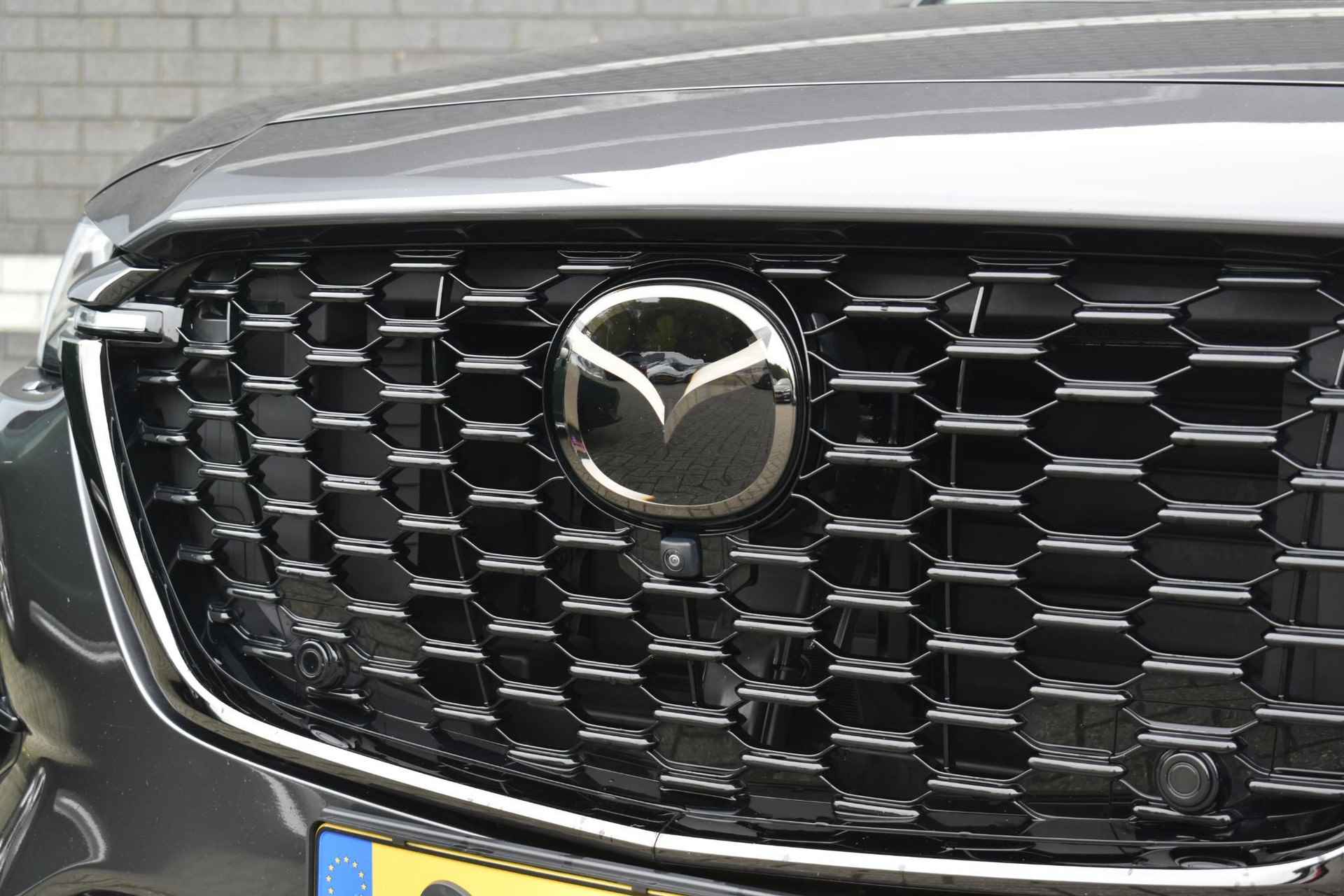 Mazda CX-60 2.5 e-SkyActiv PHEV Homura / Pano / Stoelverwarming + Ventilatie / Achterbankverwarming / Head-Up - 28/44