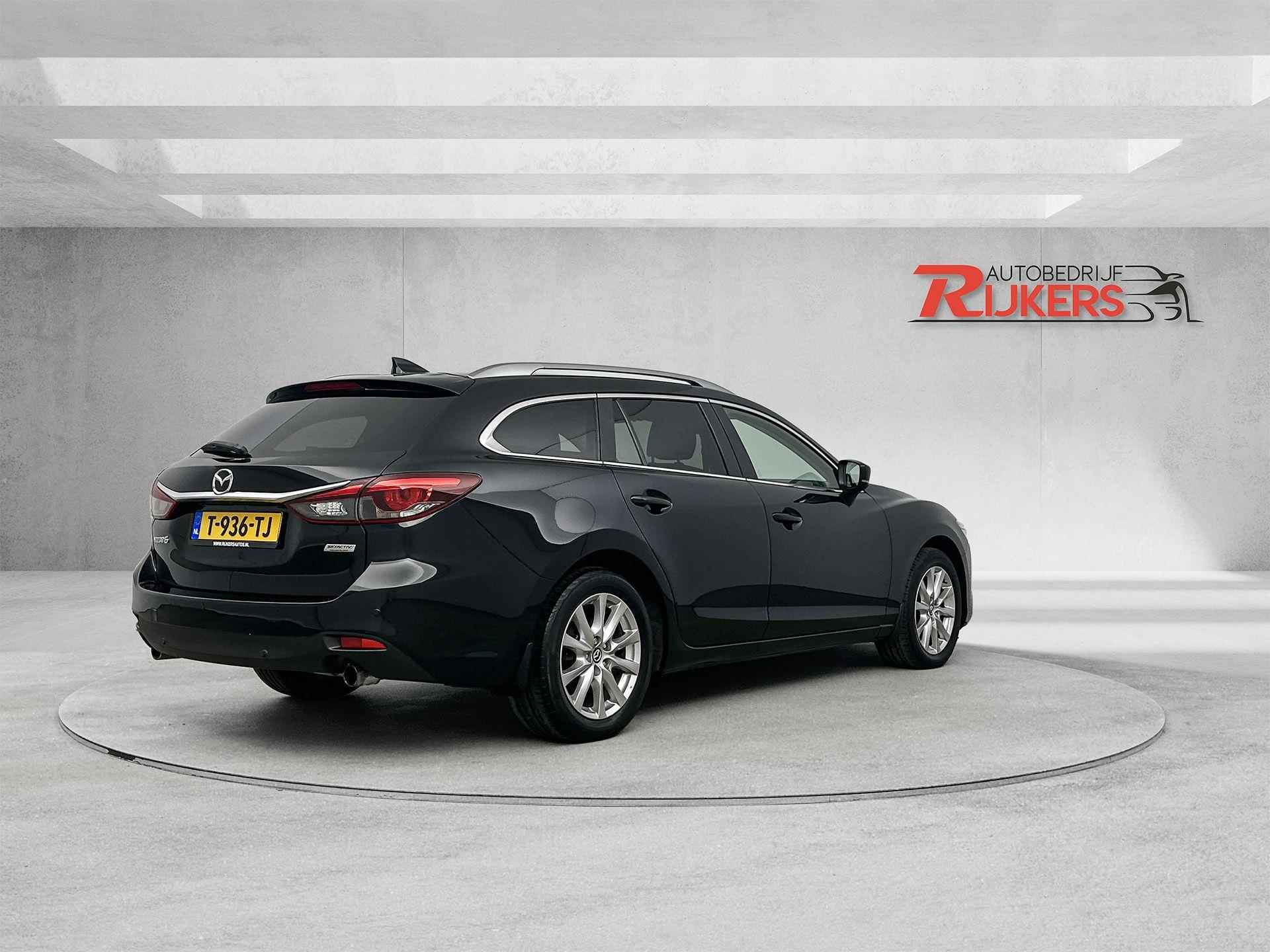 Mazda 6 Sportbreak 2.0 SkyActiv-G 165 TS+Automaat,Navigatie,Climate Control,Cruise Control,Stuur+Stoelverwarming,PDC V+A,Bluetooth - 2/30