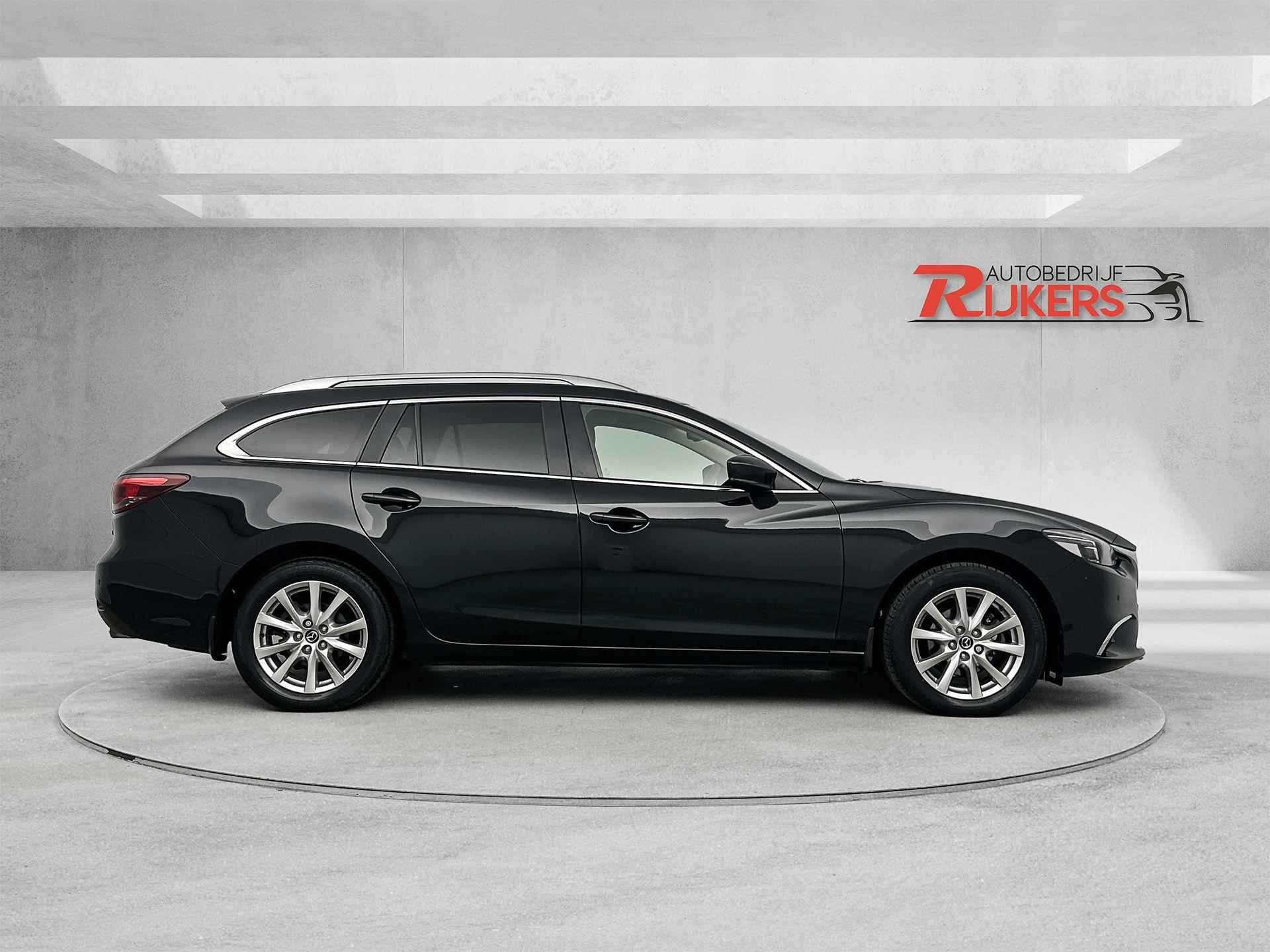 Mazda 6 Sportbreak 2.0 SkyActiv-G 165 TS+Automaat,Navigatie,Climate Control,Cruise Control,Stuur+Stoelverwarming,PDC V+A,Bluetooth - 6/30