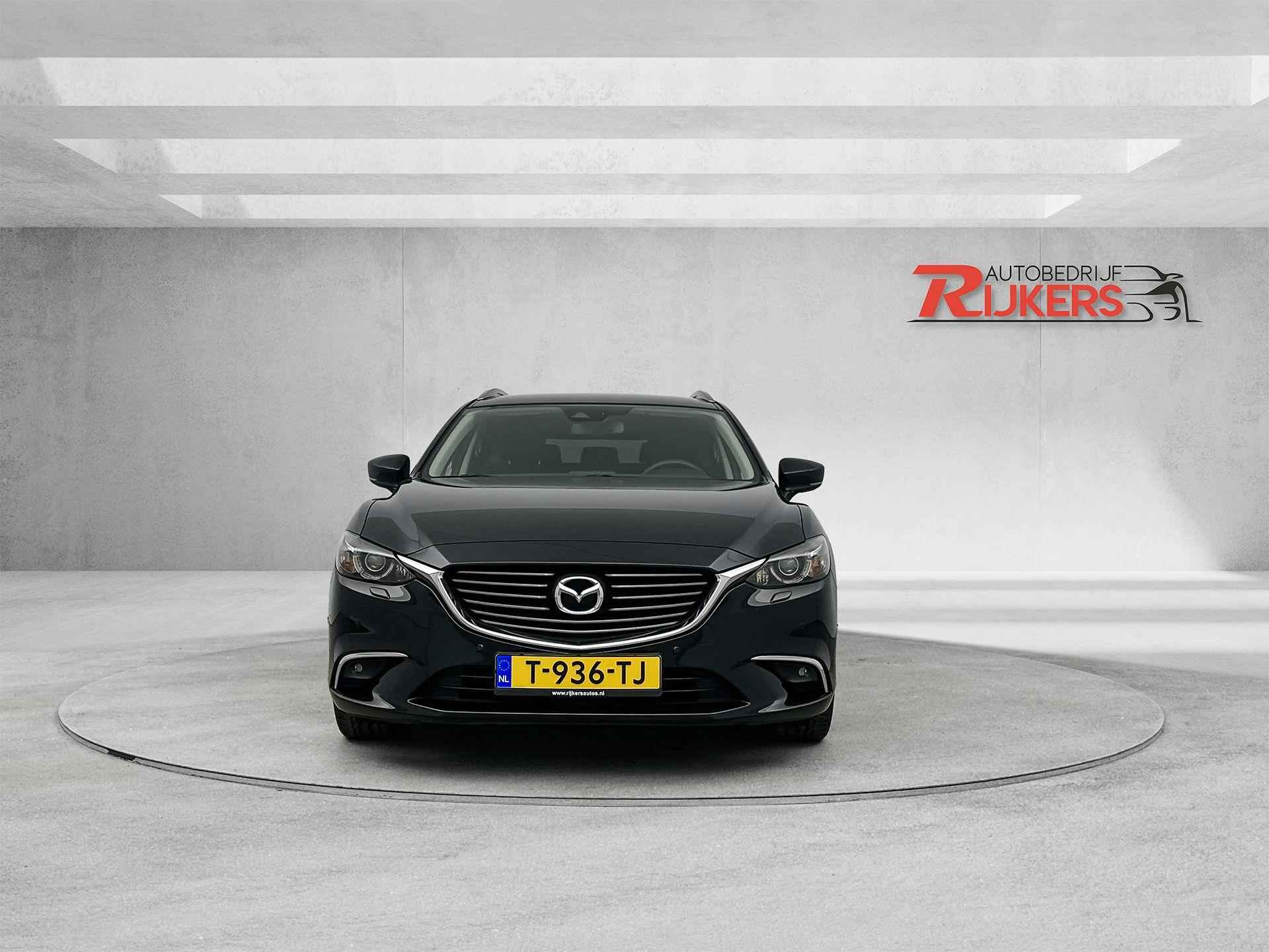 Mazda 6 Sportbreak 2.0 SkyActiv-G 165 TS+Automaat,Navigatie,Climate Control,Cruise Control,Stuur+Stoelverwarming,PDC V+A,Bluetooth - 18/30