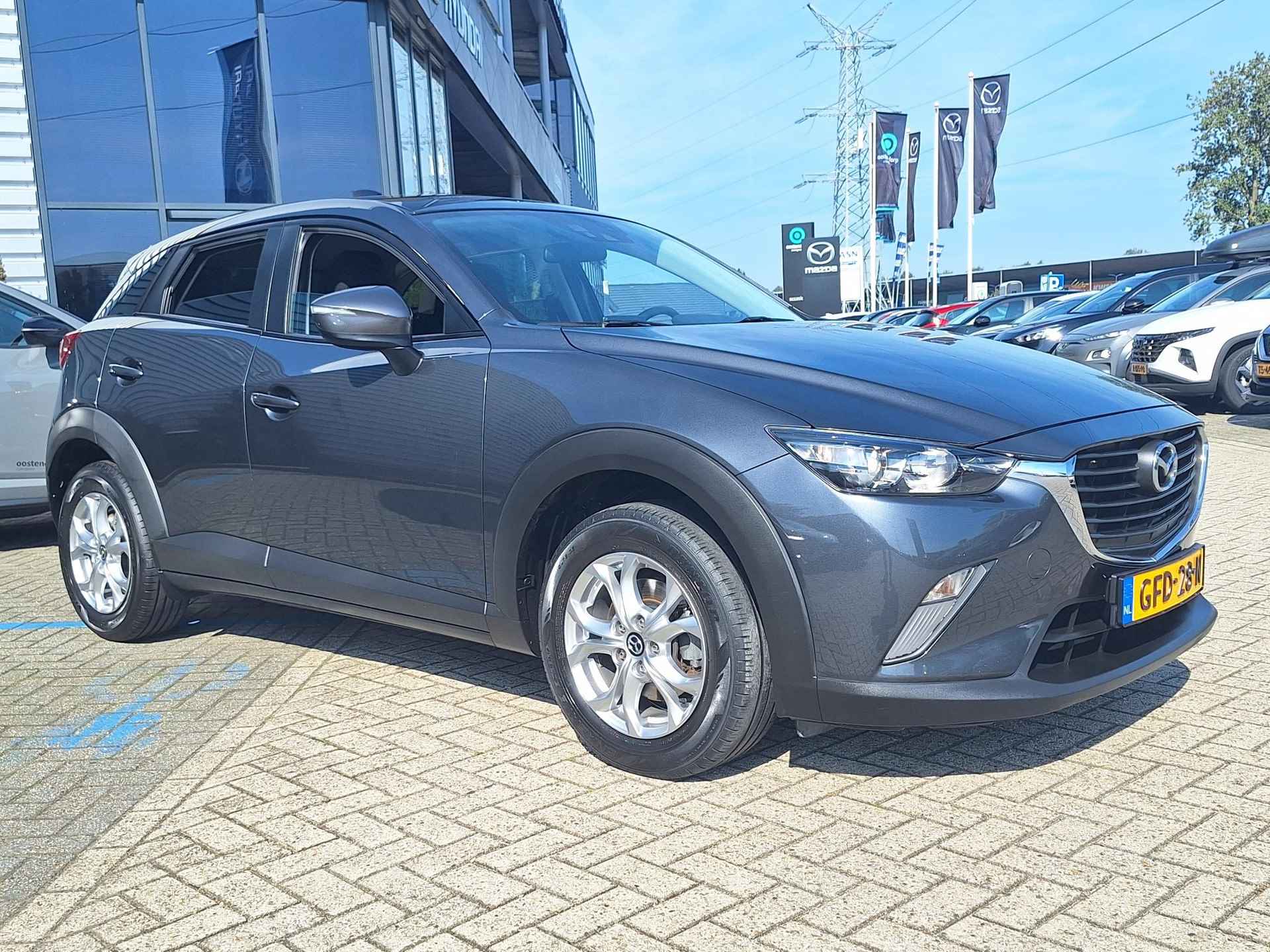 Mazda CX-3 2.0 SkyActiv-G 120 TS+ | Rijklaarprijs! | Climate Control | Navigatie | Cruise Control | Stoelverwarming | Inclusief 12 mnd Bovag Garantie! | - 7/28