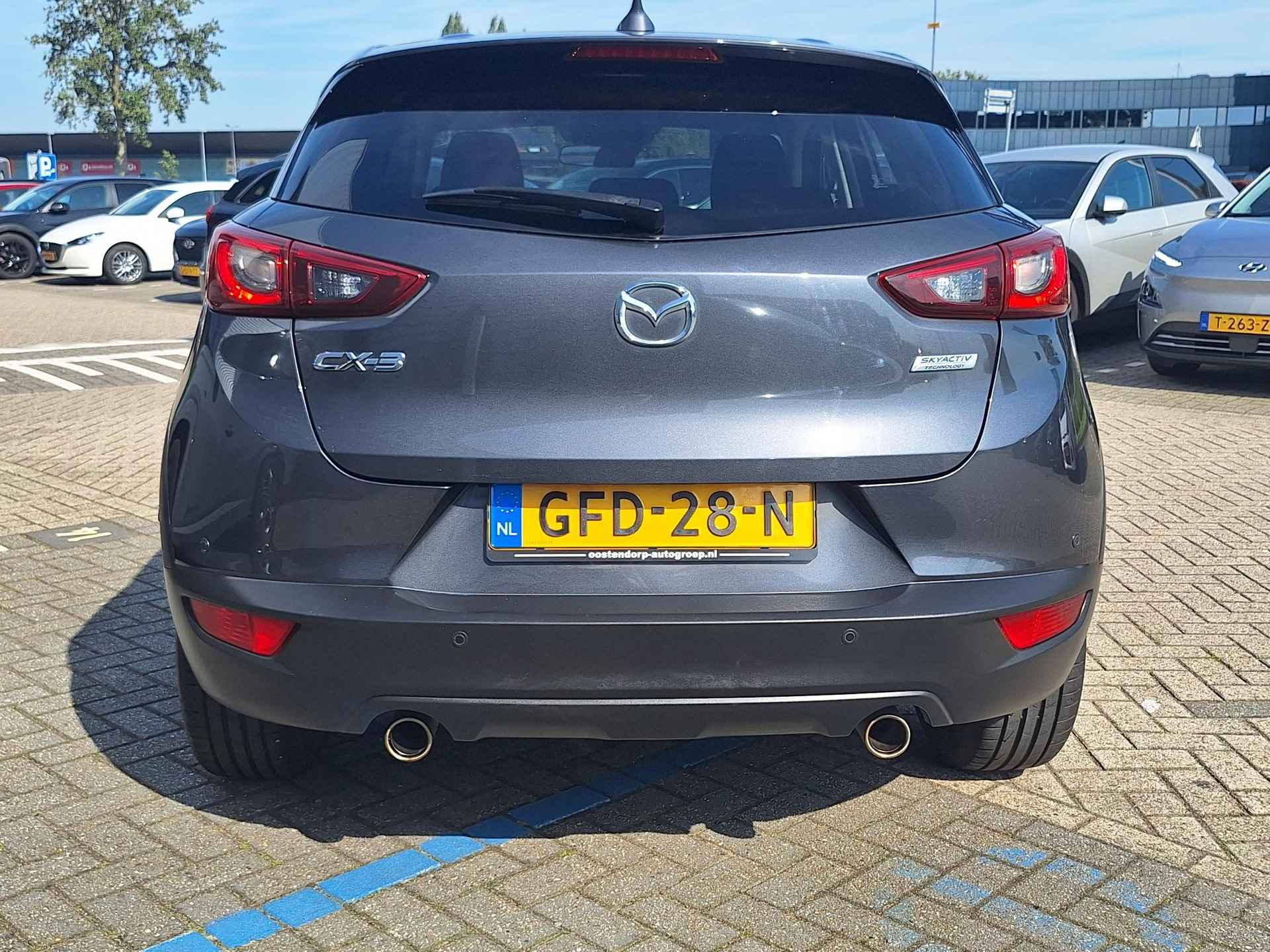 Mazda CX-3 2.0 SkyActiv-G 120 TS+ | Rijklaarprijs! | Climate Control | Navigatie | Cruise Control | Stoelverwarming | Inclusief 12 mnd Bovag Garantie! | - 11/28