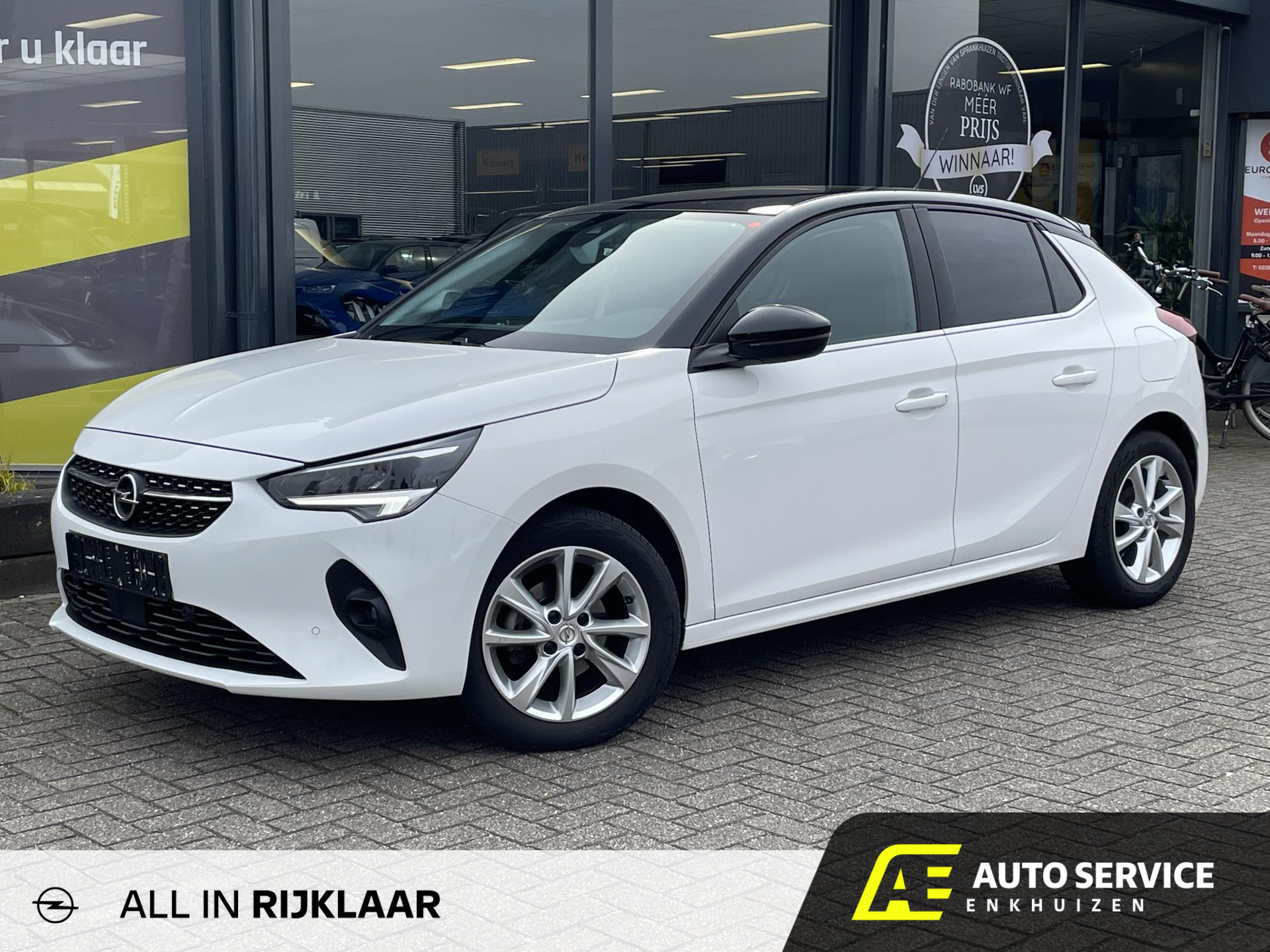 Opel Corsa 1.2 Elegance Sport RIJKLAAR incl. Service en garantie | Panorama dak | Camera | LMV | Clima | Winterpakket | 1e eig. | zeer lage km stand!!