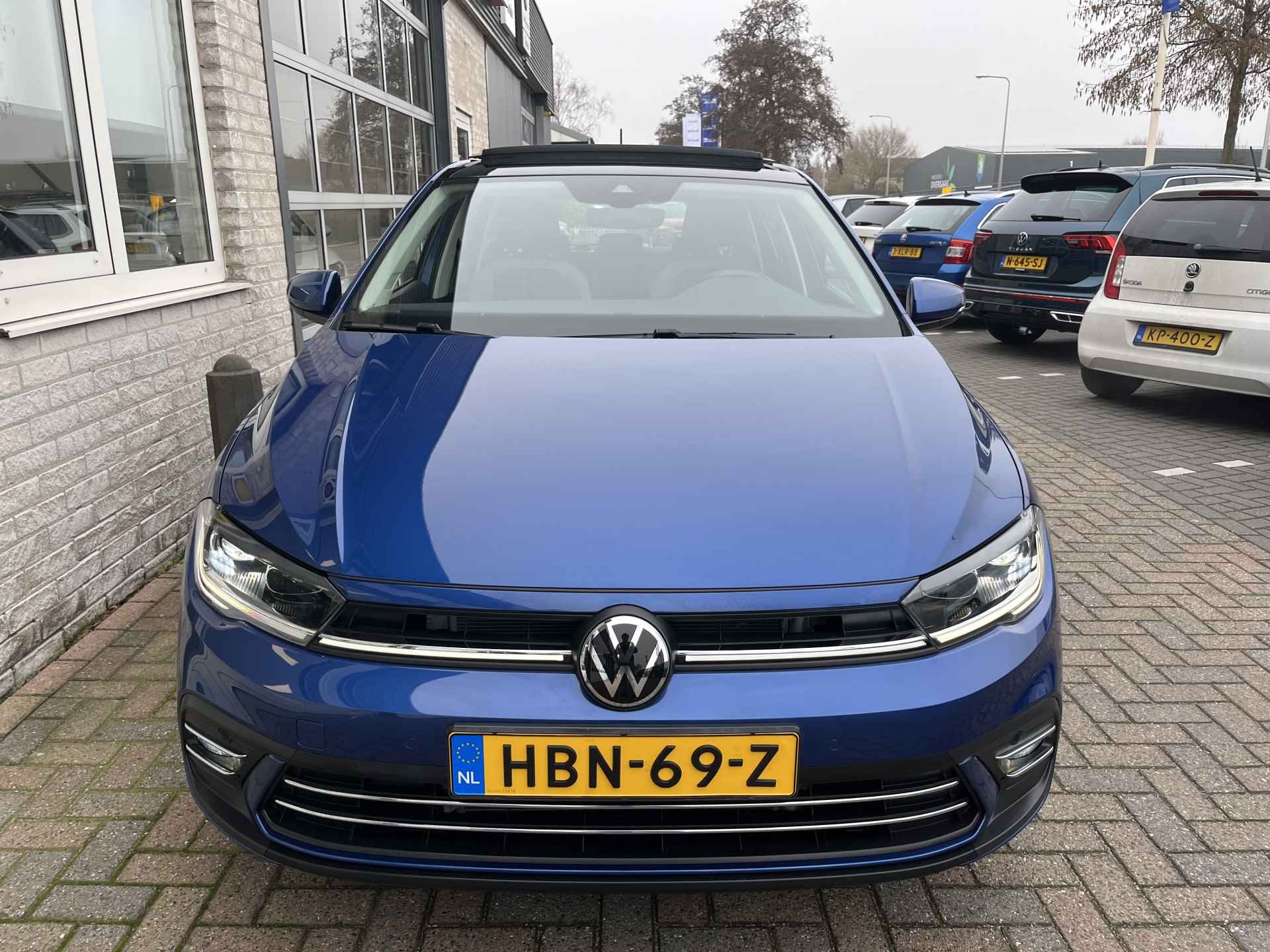 Volkswagen Polo 1.0 TSI Style / AUTOMAAT/ PANO/ CAMERA/ PARK. SENSOREN/ MATRIX/ STOELVERWARM./ DIGITAL DASHBOARD/ ADAPT. CRUISE/ APP-CONNECT/ NAVI/ CLIMA/ DAB/ 16" LMV - 29/37