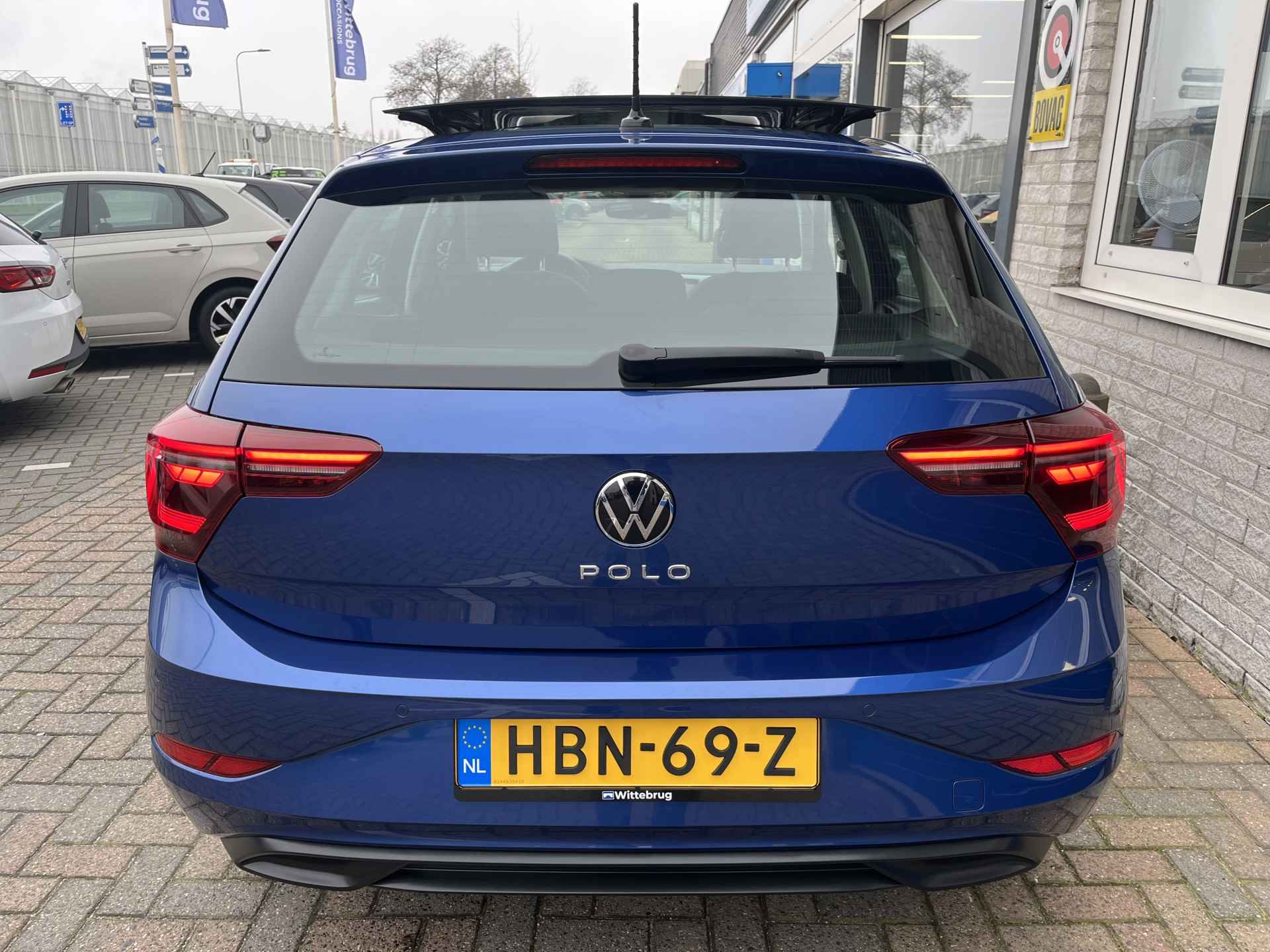 Volkswagen Polo 1.0 TSI Style / AUTOMAAT/ PANO/ CAMERA/ PARK. SENSOREN/ MATRIX/ STOELVERWARM./ DIGITAL DASHBOARD/ ADAPT. CRUISE/ APP-CONNECT/ NAVI/ CLIMA/ DAB/ 16" LMV - 30/37