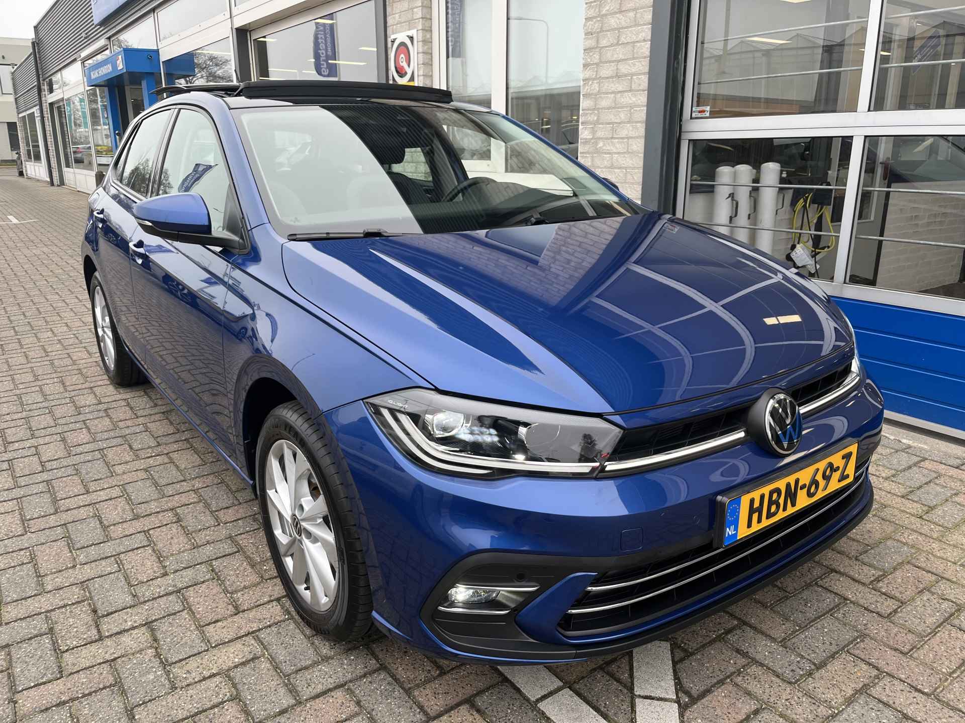 Volkswagen Polo 1.0 TSI Style / AUTOMAAT/ PANO/ CAMERA/ PARK. SENSOREN/ MATRIX/ STOELVERWARM./ DIGITAL DASHBOARD/ ADAPT. CRUISE/ APP-CONNECT/ NAVI/ CLIMA/ DAB/ 16" LMV - 34/37