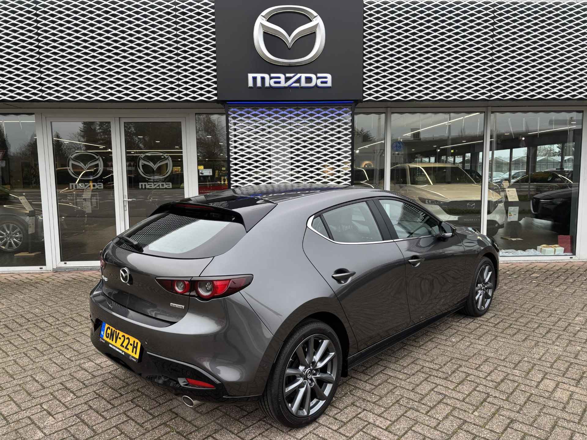 Mazda 3 2.0 e-SkyActiv-G M Hybrid 122 Luxury AUTOMAAT | DEALERONDERHOUDEN | - 4/35