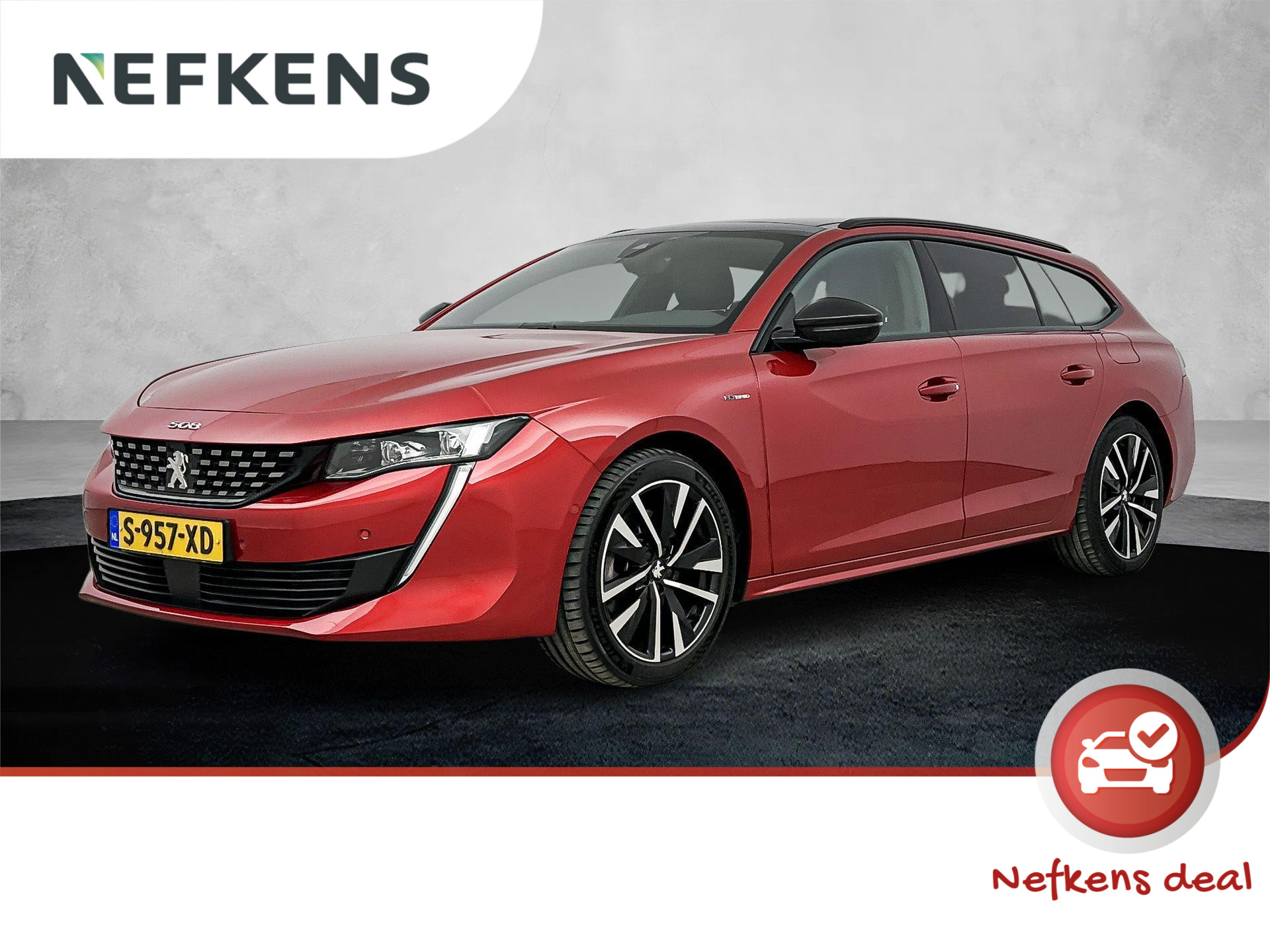 Peugeot 508 SW 1.6 HYbrid GT 225 PK | Panoramisch open dak  | Massage Stoelen | Trekhaak | Achteruitrijcamera