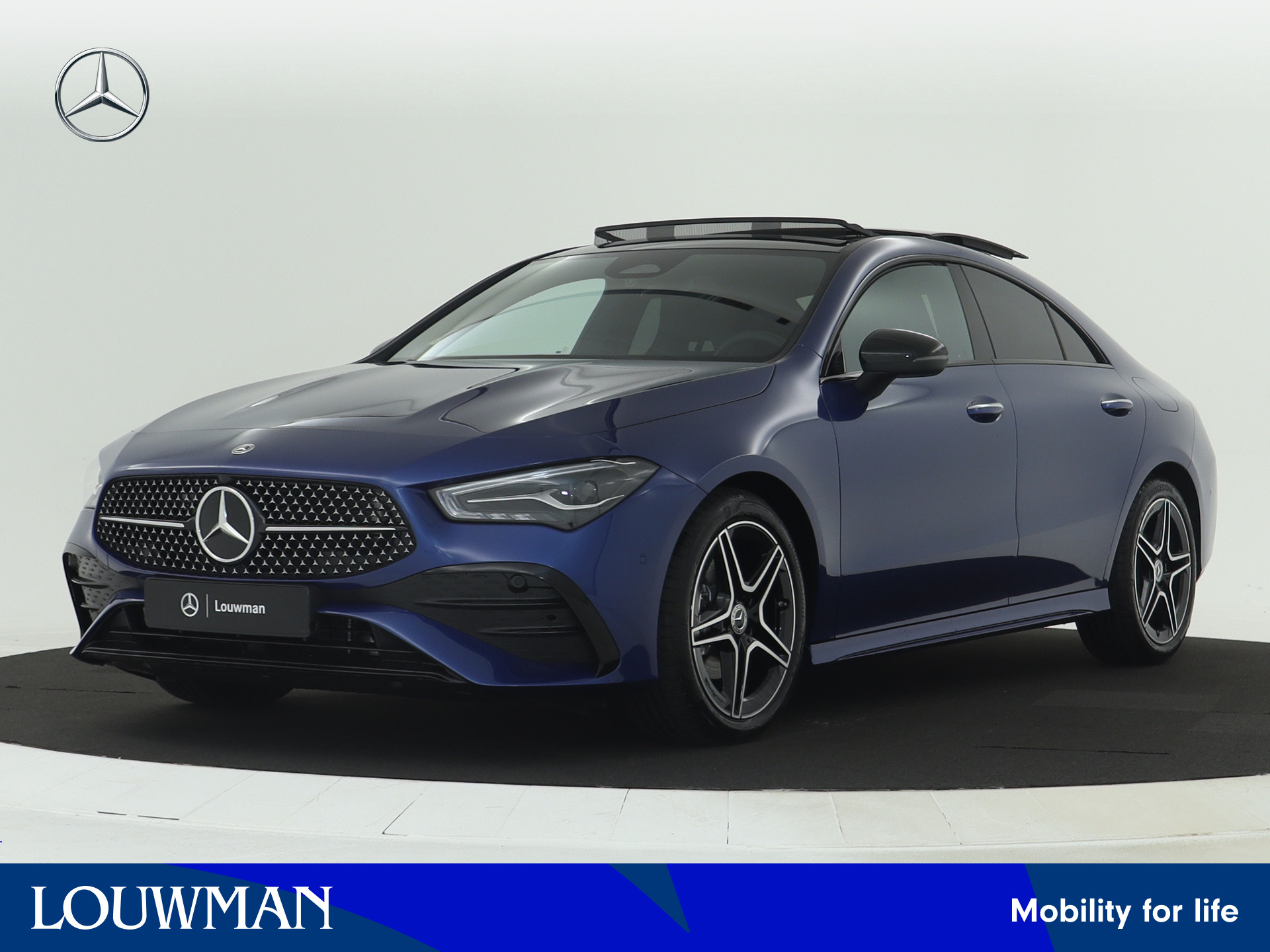 Mercedes-Benz CLA-Klasse 180 Star Edition AMG Line | Nightpakket | KEYLESS GO-comfortpakket | Parkeerpakket met achteruitrijcamera | USB pakket plus | Antidiefstalpakket GUARD 360° Plus | Sfeerverlichting | Spiegelpakket |