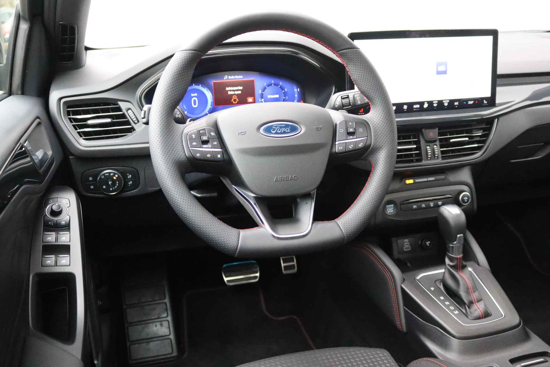 Ford FOCUS Wagon 155PK EcoB. Hybrid ST Line X Automaat Open-dak/Winter-Pack/Adap-Cruise/Camera/BLIS - 14/33