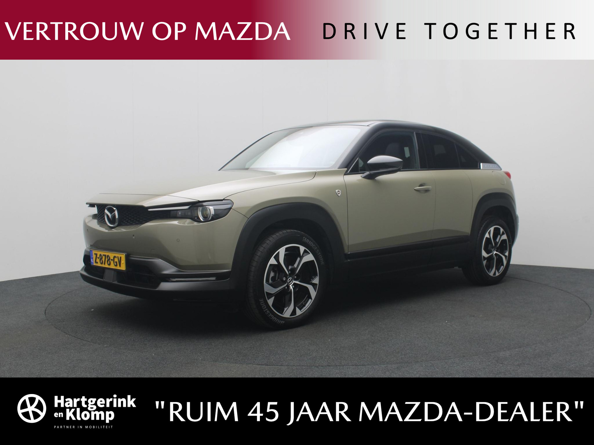 Mazda MX-30 e-SkyActiv R-EV Makoto met Premium Pack en Sunroof : dealer onderhouden