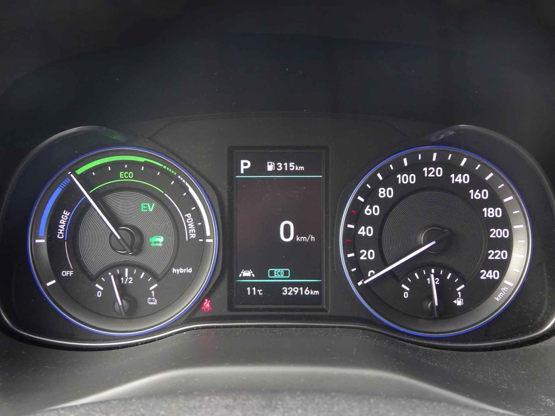 Hyundai Kona 1.6 GDI Automaat DCT HEV Premium || Navigatie | Adaptieve cruisecontrol | Two-tone 18''Lmv |Hybride || - 23/38