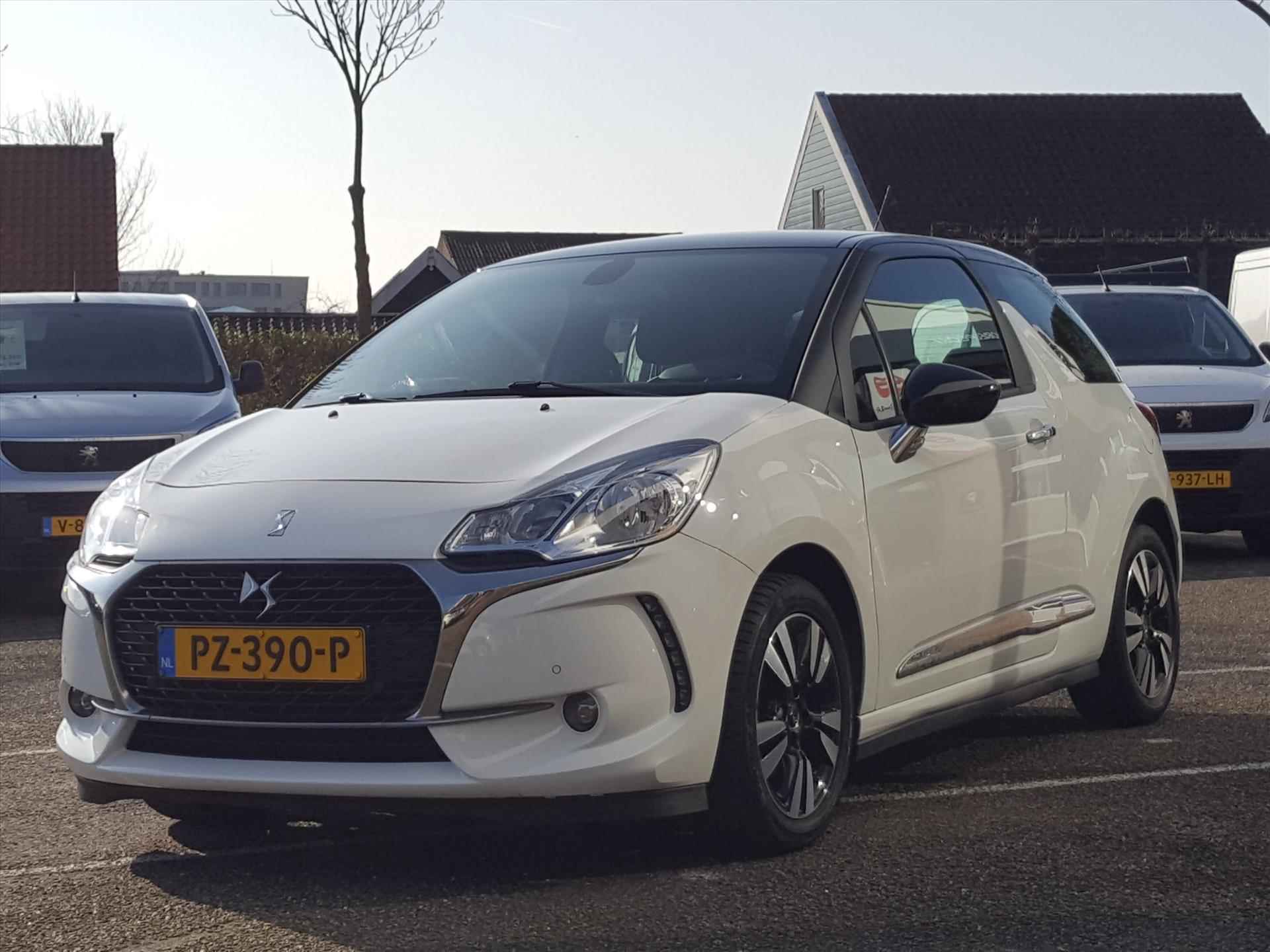 Ds Ds 3 SO SHIC 1.2 PureTech-110pk Navigatie | Cruise & Climate control | Achteruitrijcamera | Parkeersensoren | Bluetooth | LM-velgen | Zwart dak - 9/43