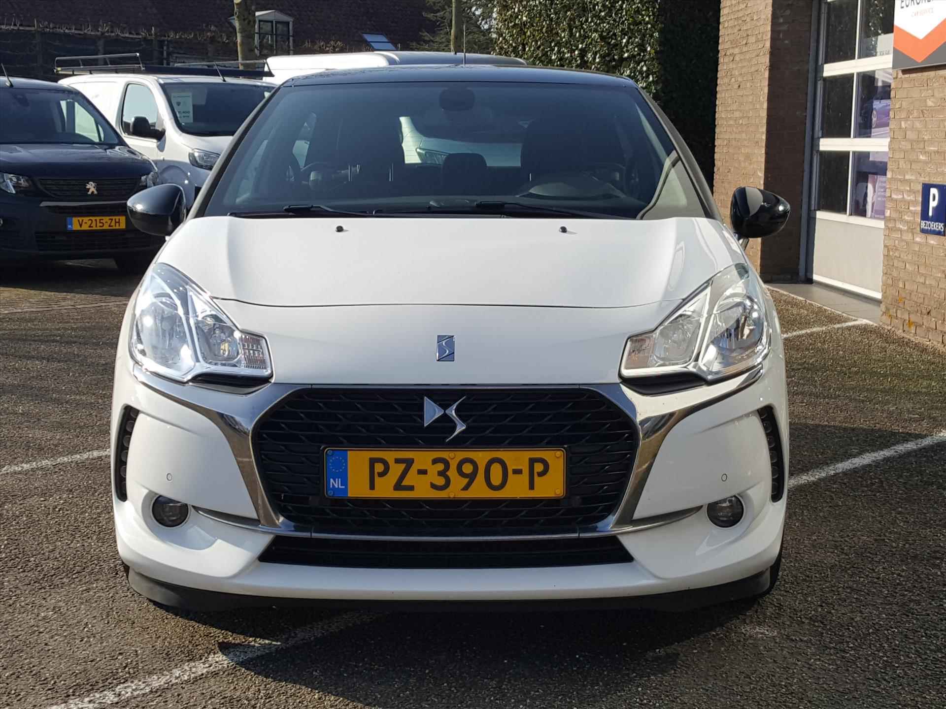 Ds Ds 3 SO SHIC 1.2 PureTech-110pk Navigatie | Cruise & Climate control | Achteruitrijcamera | Parkeersensoren | Bluetooth | LM-velgen | Zwart dak - 10/43