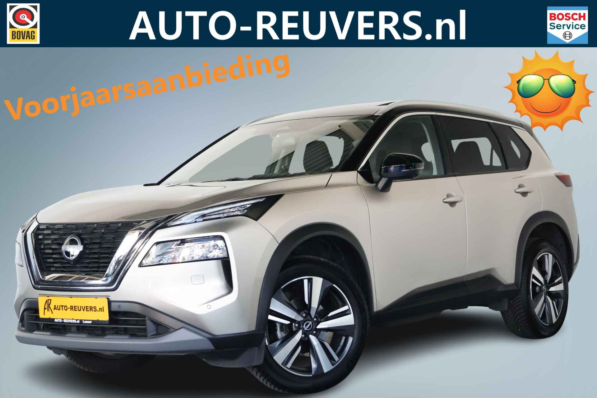 Nissan X-Trail 1.5 MHEV N-Connecta 2000 kg Trekgewicht / Panorama / ACC / Navi / CarPlay / Cam