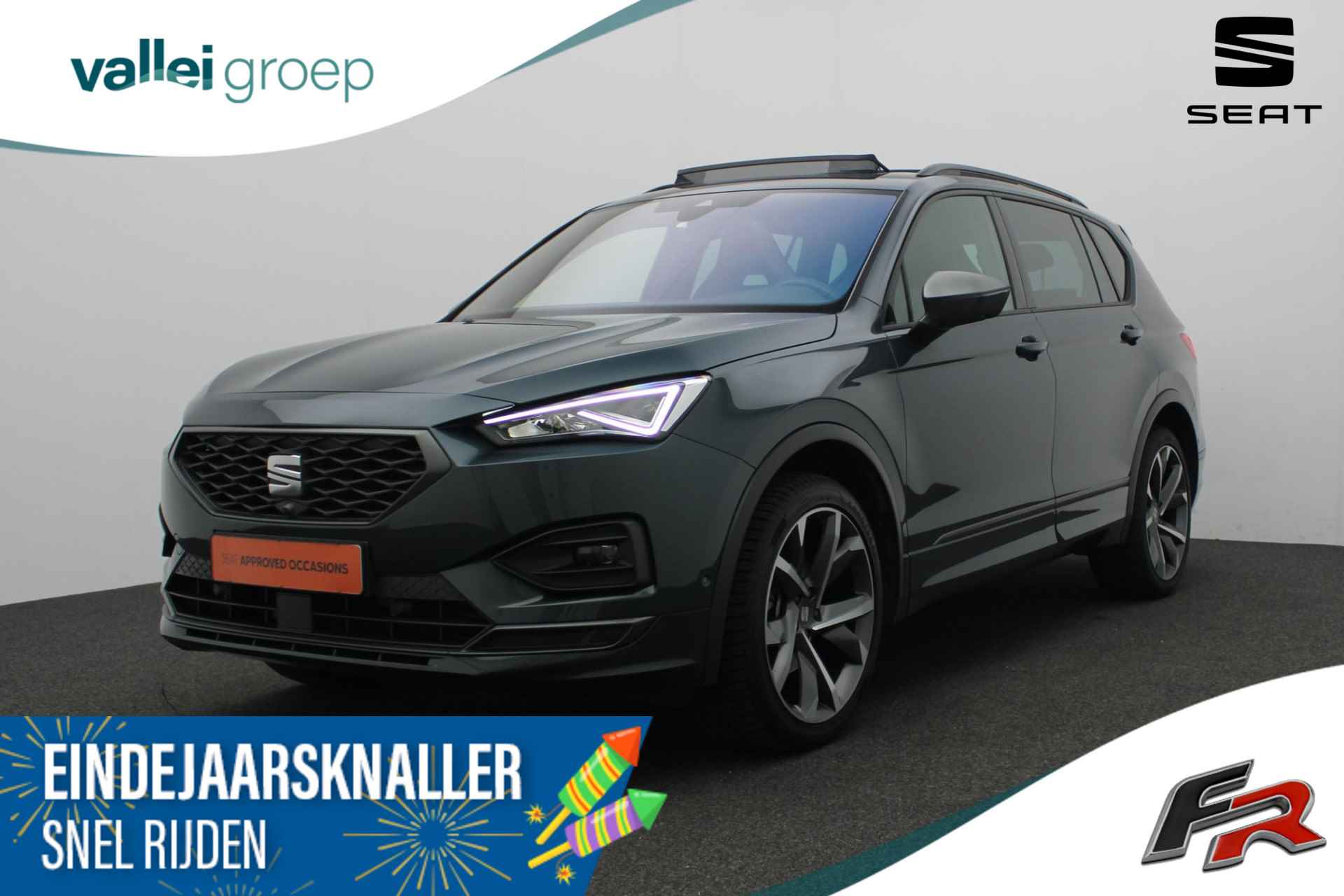 SEAT Tarraco 7 pers. 1.5 TSI 150PK DSG FR Business Intense | Pano | Trekhaak | 360 camera | Navi | ACC | Keyless | 20 inch - 1/46