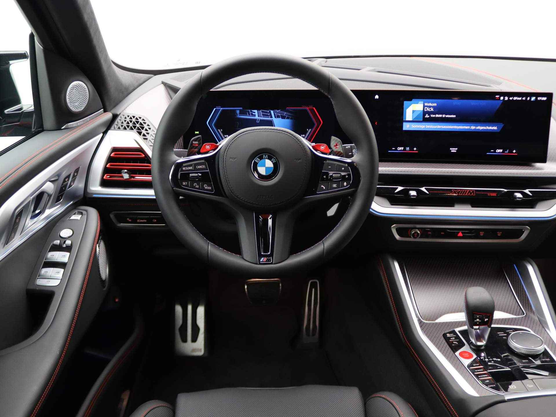 BMW XM PHEV Limited Edition 1/500 Label Red Bowers & Wilkins / M Driver's Pack / M Multifunctionele voorstoelen / 22" - 40/53