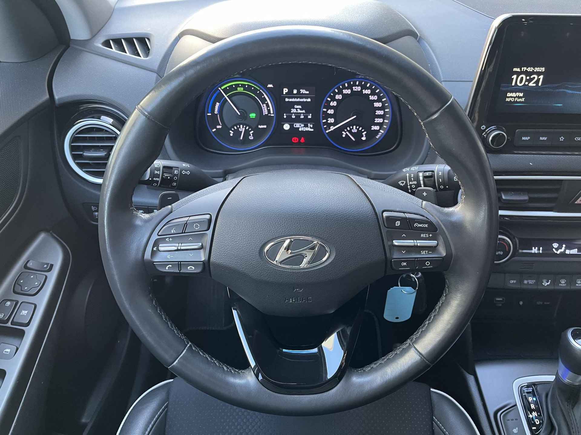 Hyundai Kona 1.6 GDI HEV Fashion | Hybride aandrijving | Navigatie met touchscreen | 18'' Bi-color lmv | Camera | Stoel & stuurverwarming | - 21/50