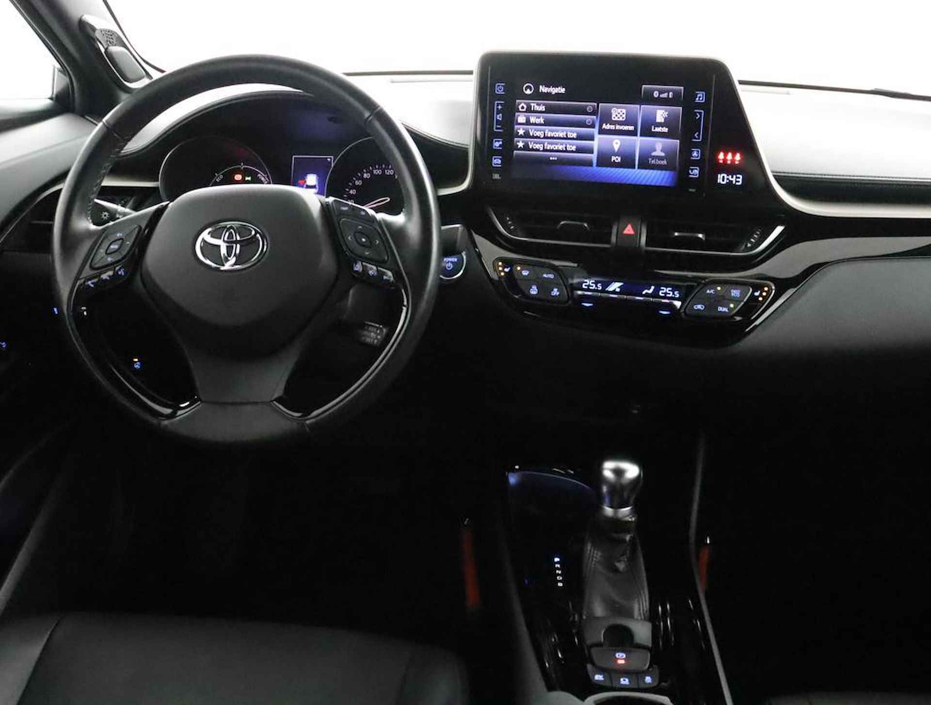 Toyota C-HR 1.8 Hybrid Bi-Tone | Lederen bekleding | Adaptieve cruise control | Stoelverwarming | Stuurverwarming | - 71/78