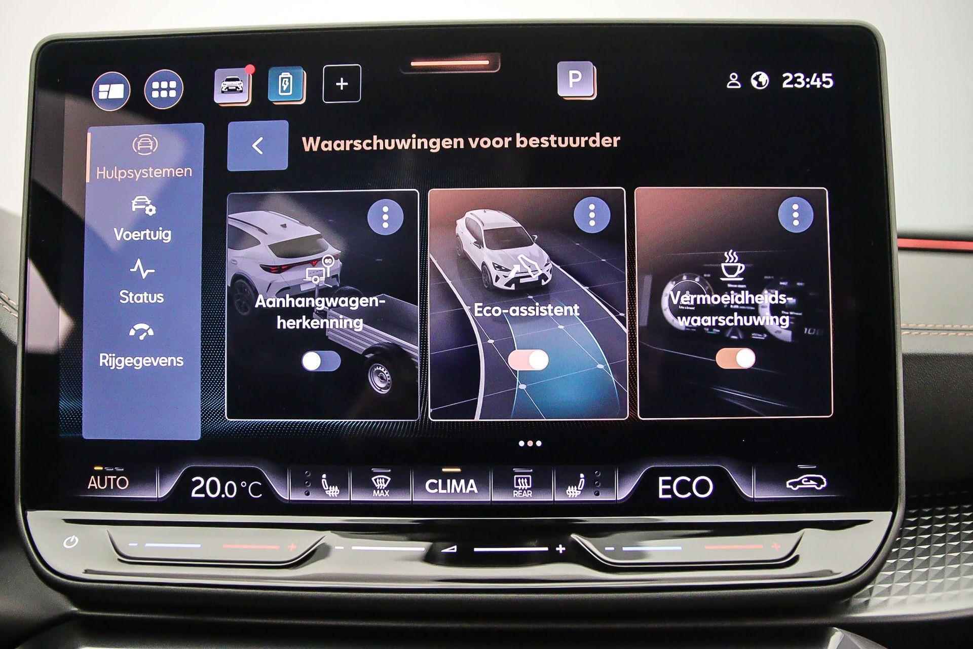 CUPRA Formentor VZ Performance "Nieuw model" 1.5 TSI e-Hybrid 272pk DSG Automaat Trekhaak, Adaptive cruise control, Achteruitrijcamera, Elektrische achterklep, Navigatie, Stuurwiel verwarmd - 33/57