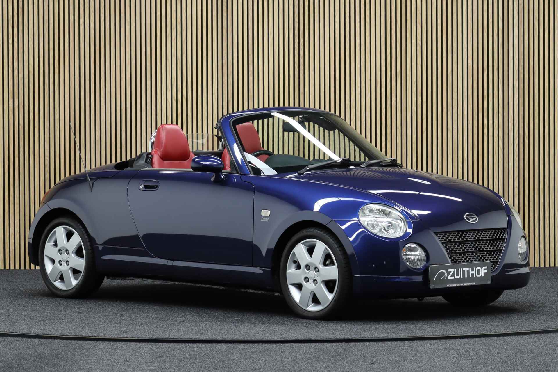 Daihatsu Copen 0.7 Type 2 RHD Cabrio | Rood leder| Airco | Lm velgen - 7/27