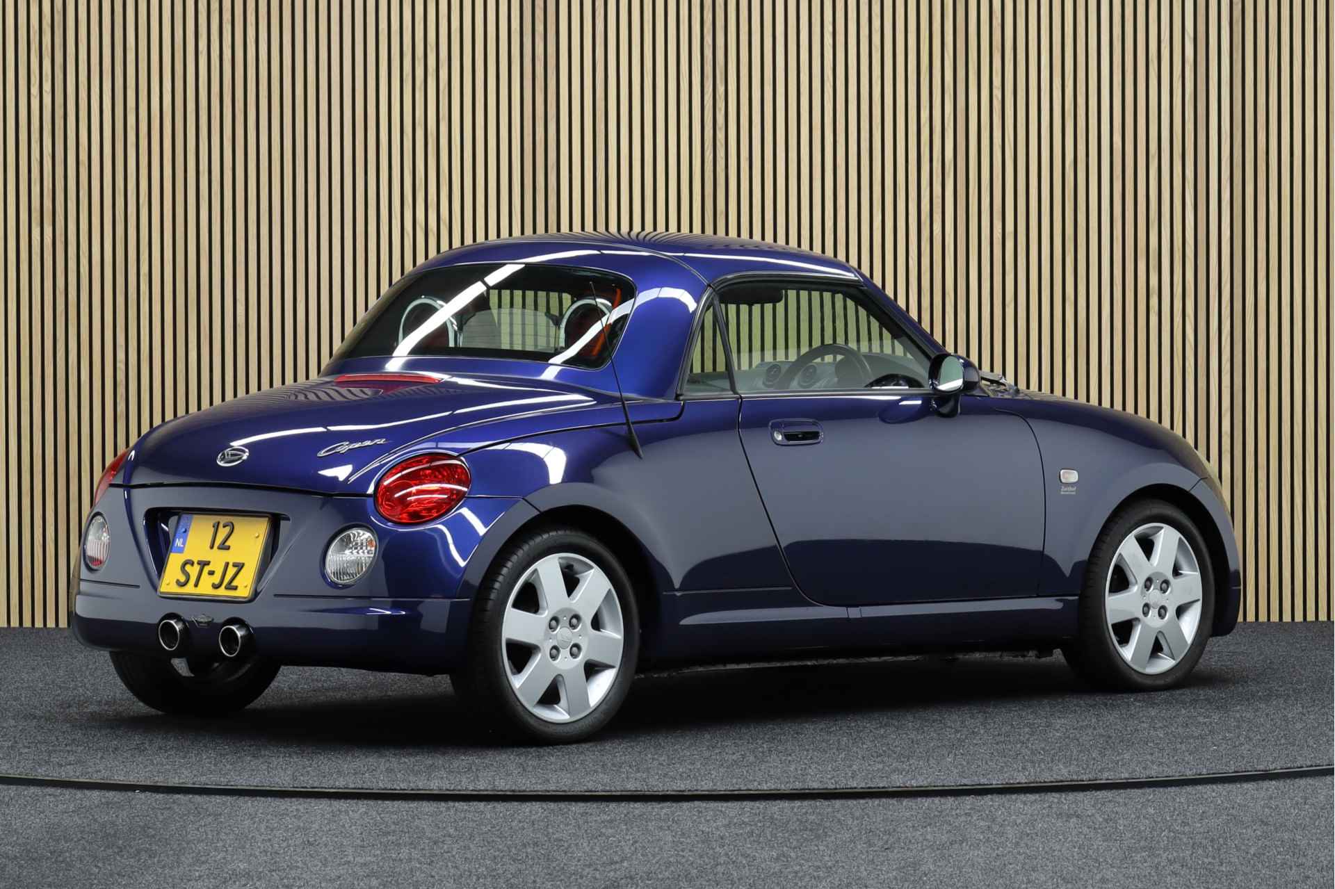 Daihatsu Copen 0.7 Type 2 RHD Cabrio | Rood leder| Airco | Lm velgen - 9/27