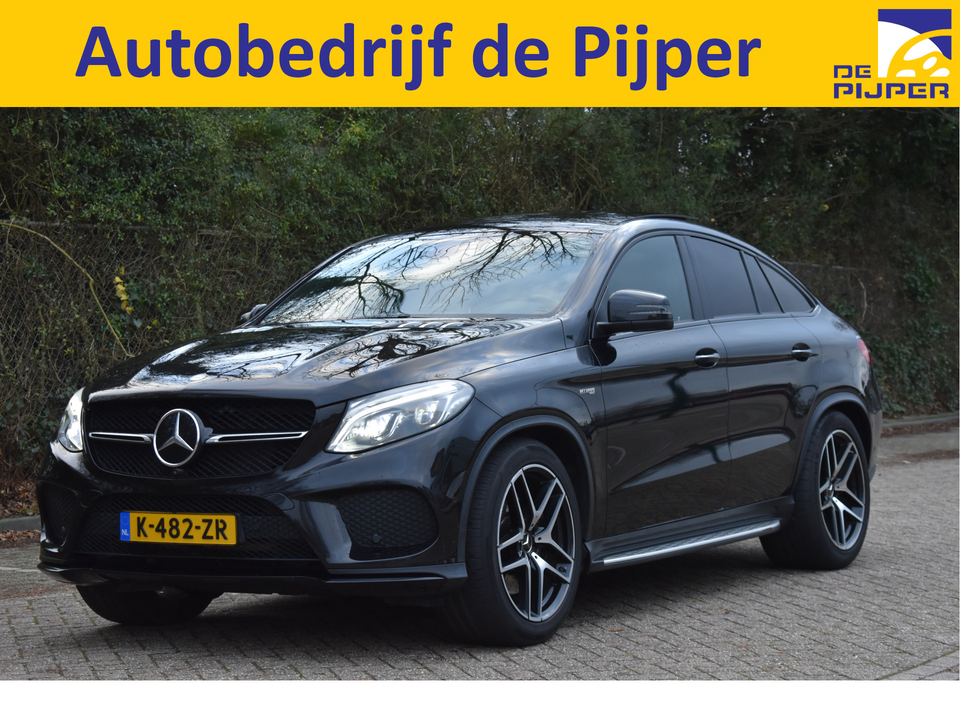 Mercedes-Benz GLE 43 AMG 4MATIC COUPE | 360 gr. Camera | Carplay | Elekt.haak | Luchtvering | Open dak | Massagestoel | Memorystoelen