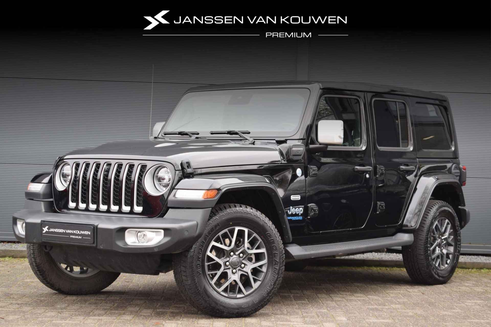 Jeep Wrangler Unlimited 4xe 380 80th Anniversary / Soft top / 25.000km / Stoel/Stuurverwarming