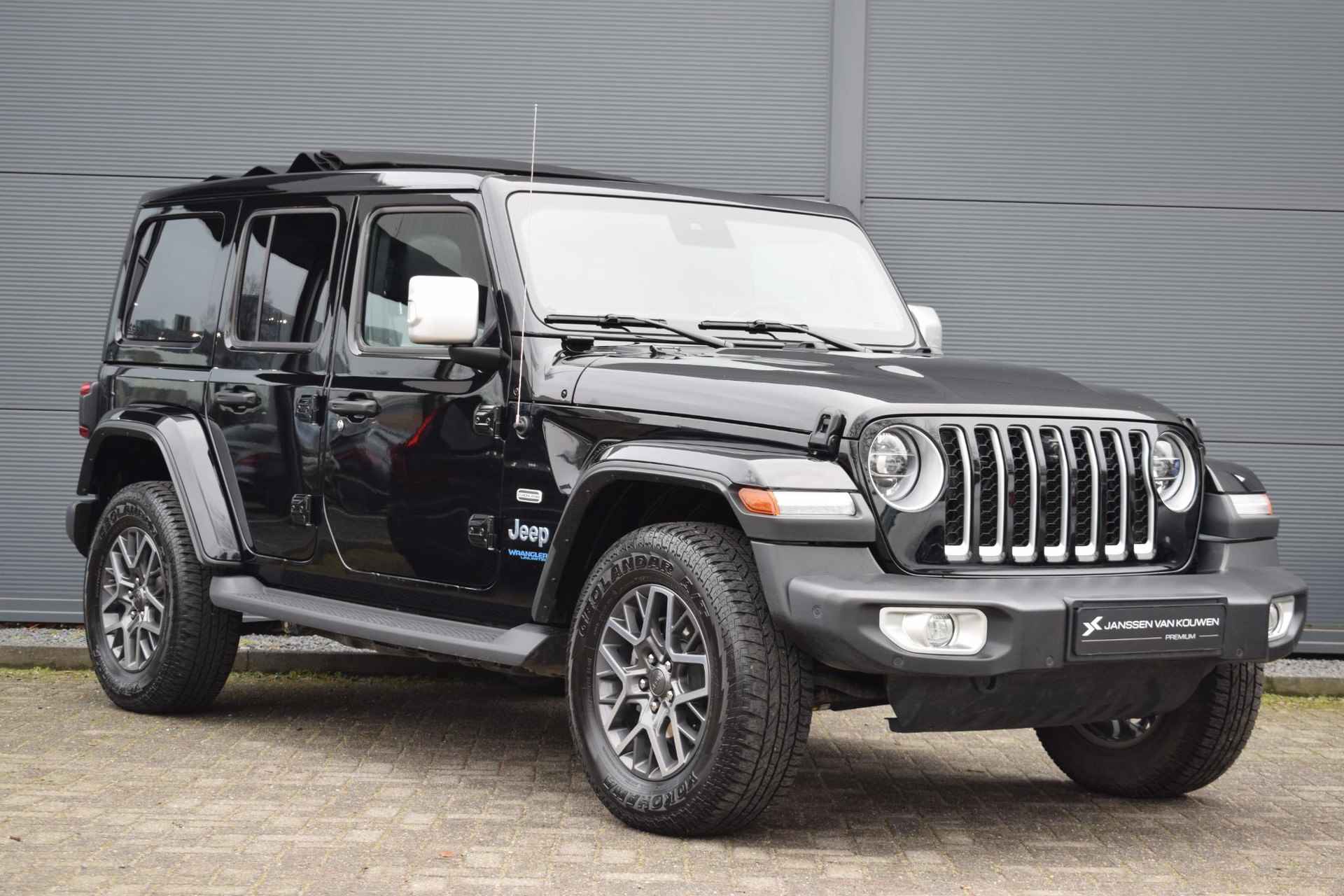 Jeep Wrangler Unlimited 4xe 380 80th Anniversary / Soft top / 25.000km / Stoel/Stuurverwarming - 3/66