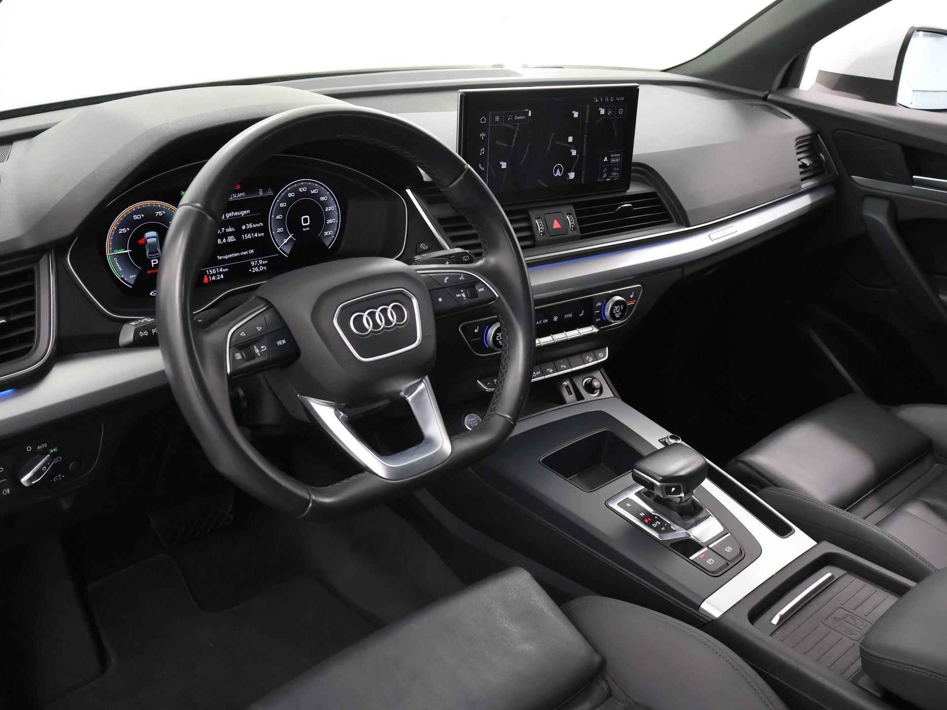 Audi Q5 Sportback 50 TFSI e S edition | S-Line | Panoramadak | Ele. verstelbare stoelen + Geheugen | Matrix LED |  Sportstoelen | 360 Camera | Virtual Cockpit | DAB | Navigatie | Rij-Hulpsysteem | Multicolor-LED | - 8/51