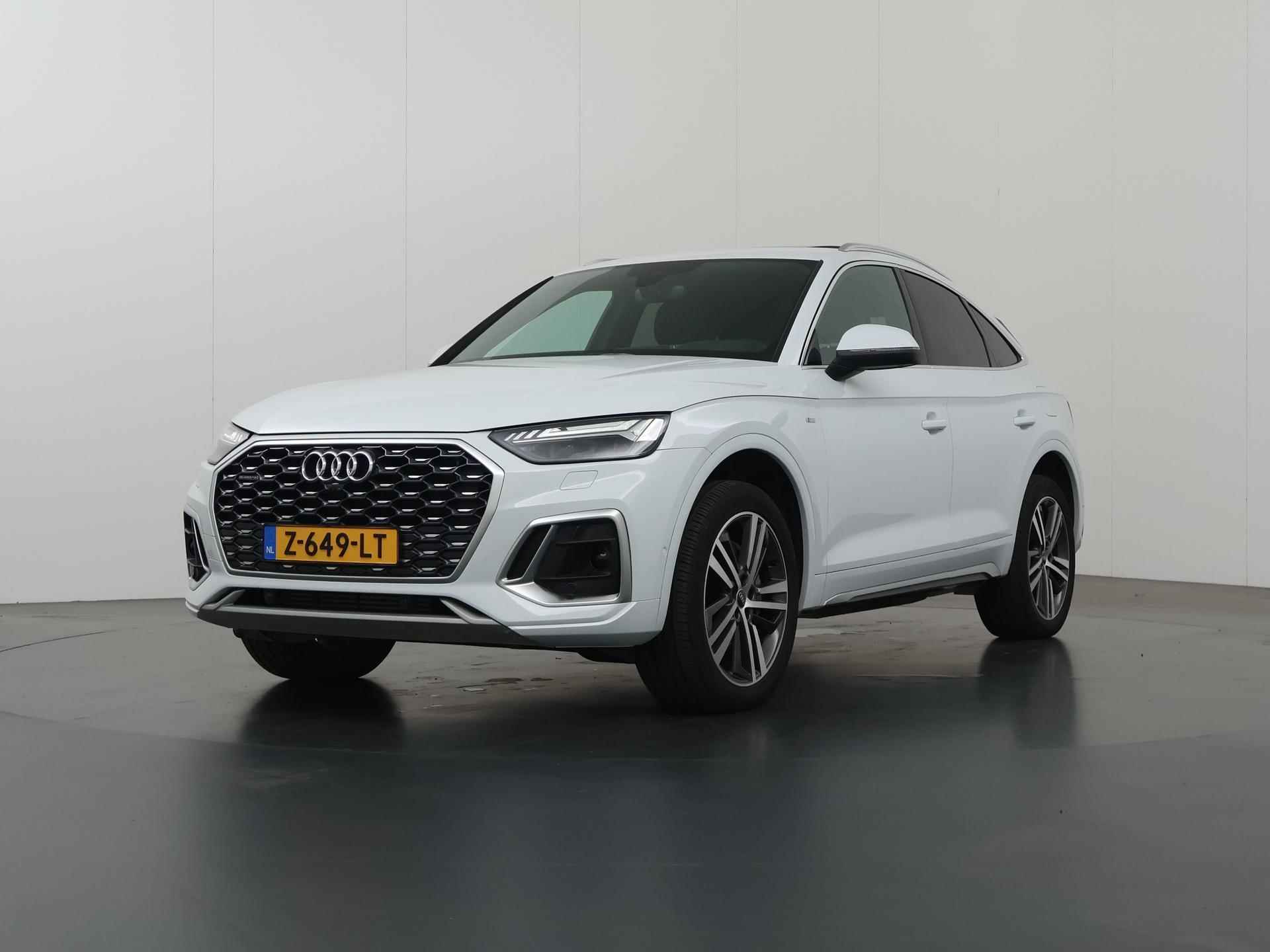 Audi Q5 Sportback 50 TFSI e S edition | S-Line | Panoramadak | Ele. verstelbare stoelen + Geheugen | Matrix LED |  Sportstoelen | 360 Camera | Virtual Cockpit | DAB | Navigatie | Rij-Hulpsysteem | Multicolor-LED | - 51/51