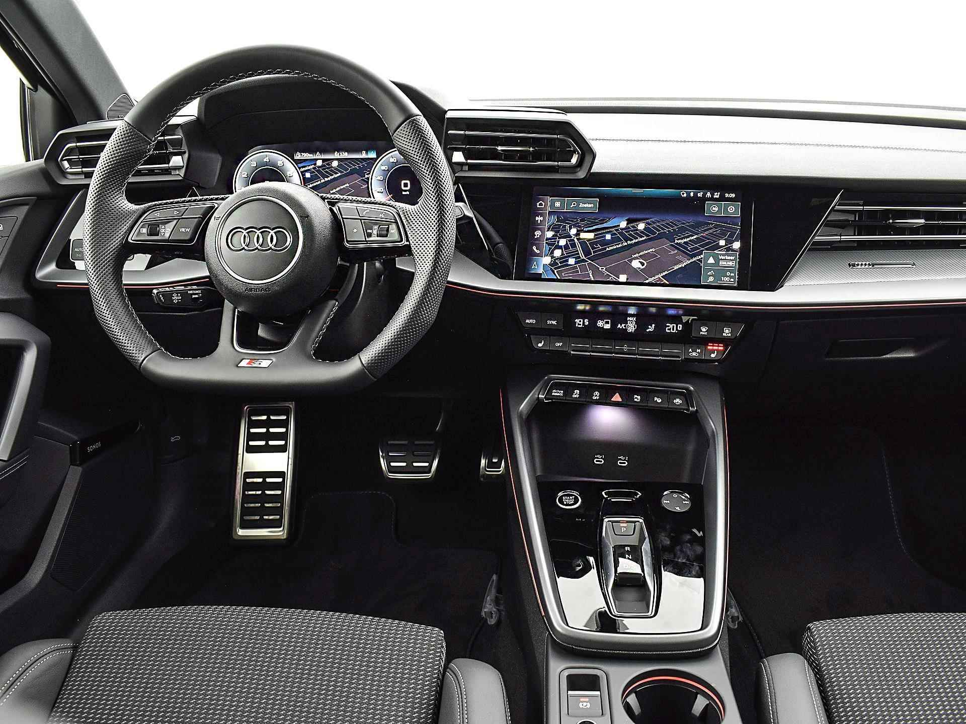 Audi A3 Sportback 35 TFSI S Edition 150 pk · Facelift· 18" LM Velgen · Matrix-Led · Sonos Premium 3D - 19/25