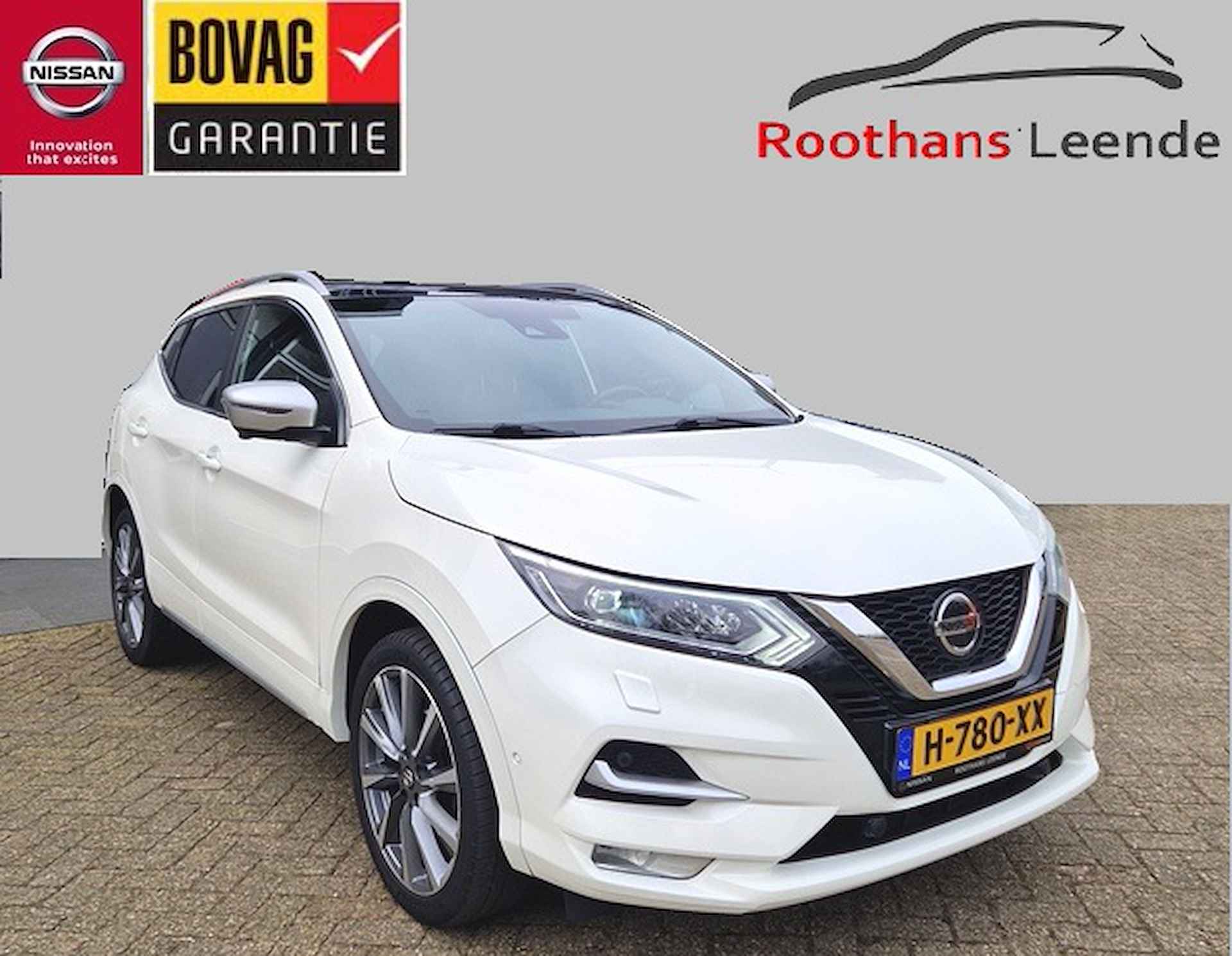 NISSAN Qashqai 1.3 160PK DIG-Turbo DCT A/T Tekna Plus & Trekhaak 1500KG