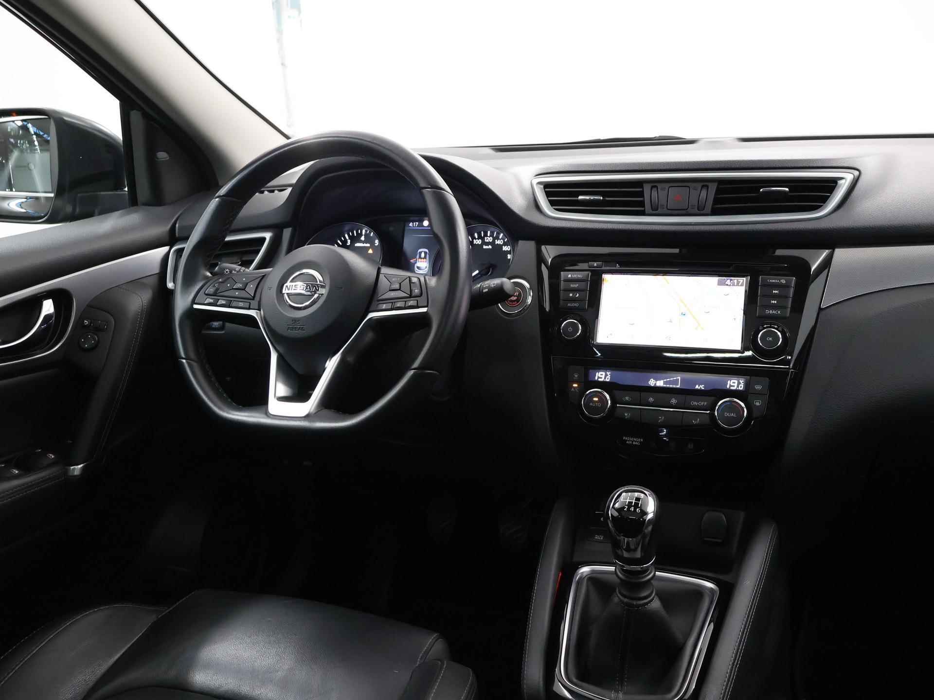 Nissan Qashqai 1.3 DIG-T Tekna | Panoramadak | Navigatie | Bluetooth | Parkeercamera 360° | Stoelverwarming | - 10/40