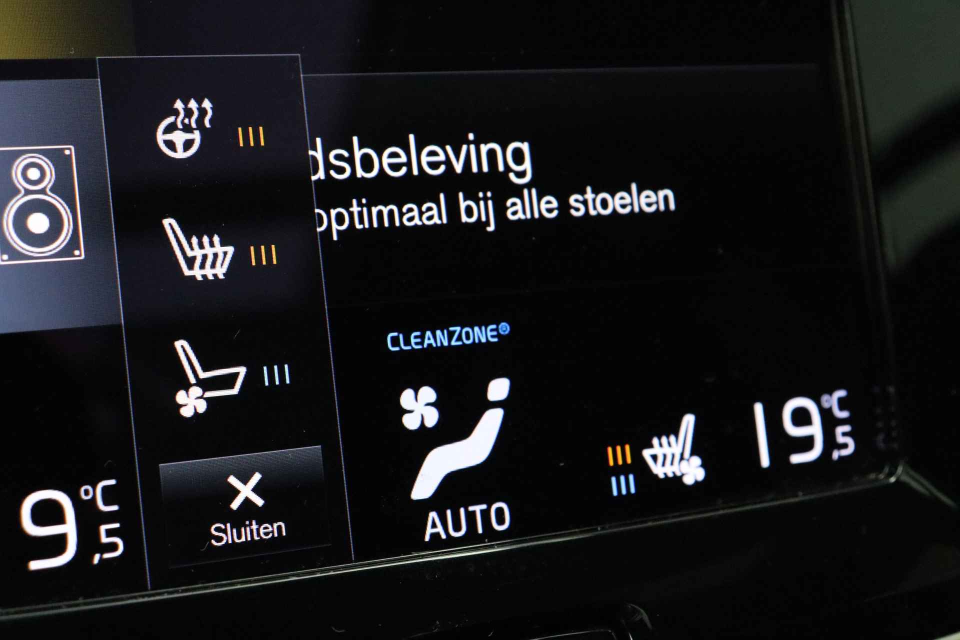 Volvo V60 T6 AWD Recharge R-Design | 360° Camera | Harman Kardon | Head-Up Display | Stoelventilatie | Schuifdak | Stoel en Stuurwielverwa - 37/69