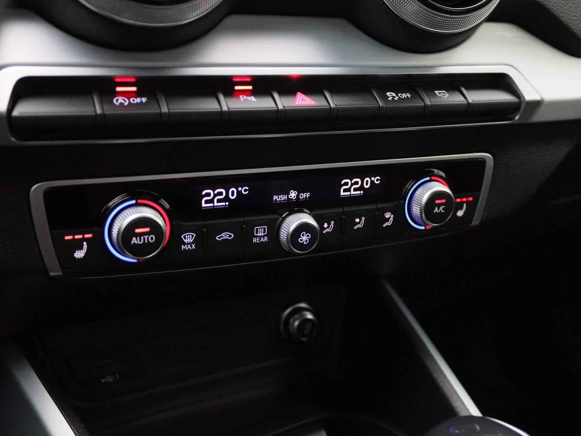 Audi Q2 35 TFSI S Edition 150 PK | Automaat | S-line exterieur | S-line interieur | Half-Leder | Navigatie | Camera | Climate Control | Stoelverwarming | Cruise control | LED | Apple Carplay | Android Auto | Parkeersensoren | - 22/46