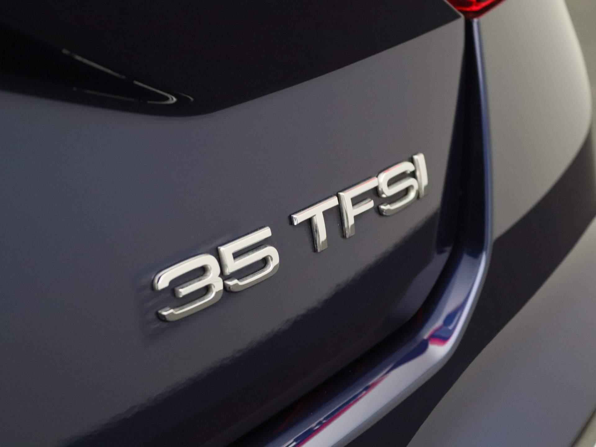 Audi Q2 35 TFSI S Edition 150 PK | Automaat | S-line exterieur | S-line interieur | Half-Leder | Navigatie | Camera | Climate Control | Stoelverwarming | Cruise control | LED | Apple Carplay | Android Auto | Parkeersensoren | - 38/46