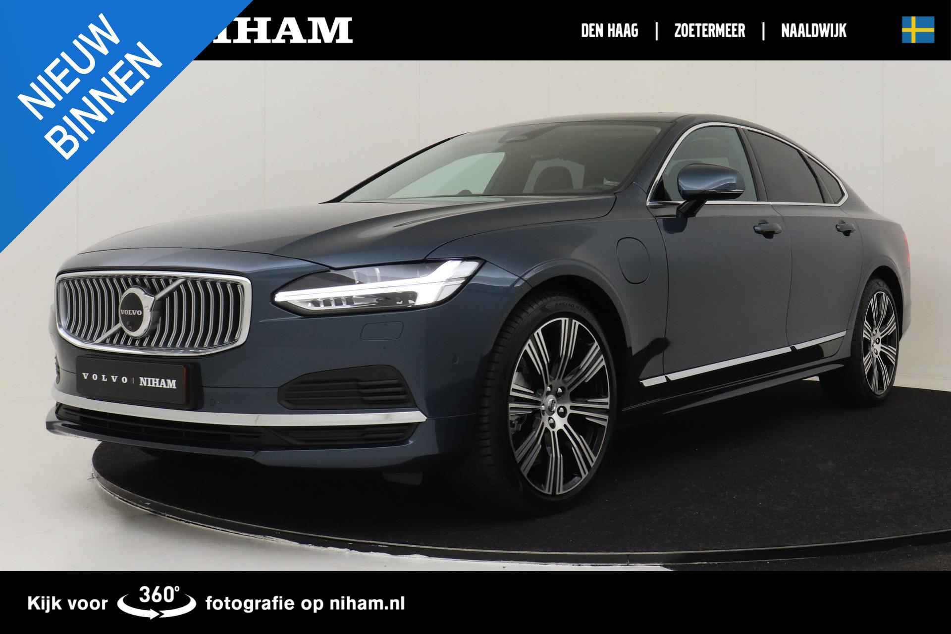 Volvo S90 T8 RECHARGE ULTIMATE BRIGHT *FULL OPTIONS* -PANO.DAK|BOWERS&WILINS|GEVENT.LEDER+MASSAGE|HEAD-UP DISP.|360°CAM